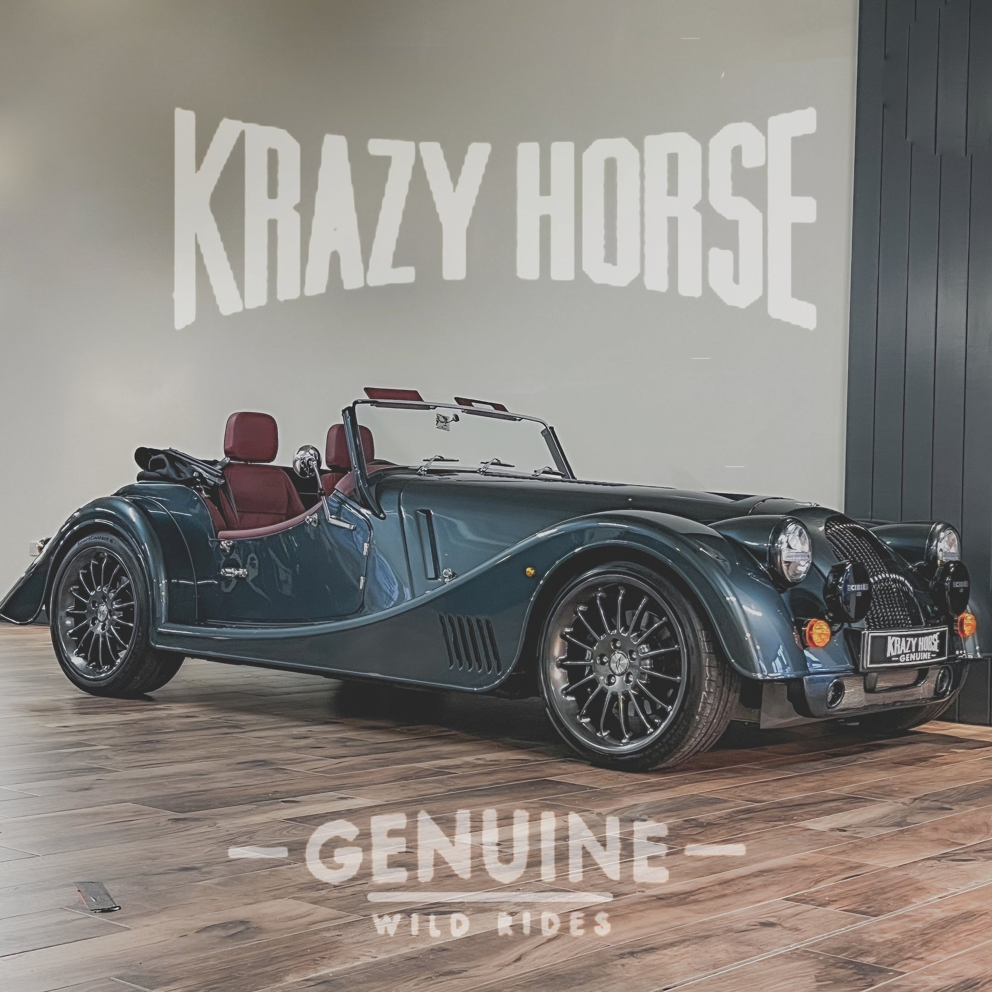 SOLD - Morgan Plus Six 3.0 Automatic - Classic Porsche Adventure Green pearlescent