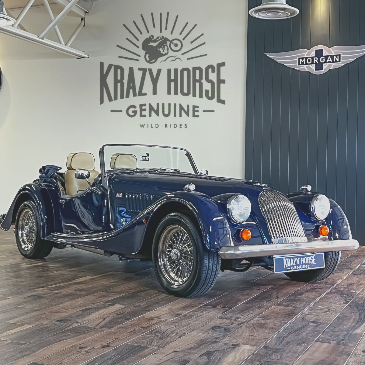 SOLD - Morgan 4/4 1.8 Twin Cam 16v Ford Z-tec - Morgan Classic Indigo Blue