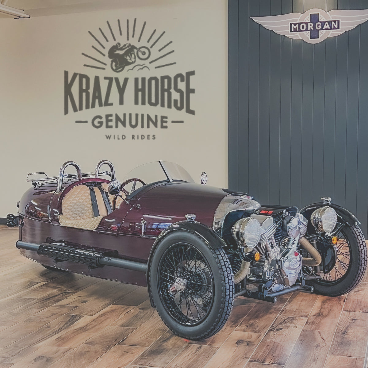SOLD - Morgan 3 Wheeler - English Damson