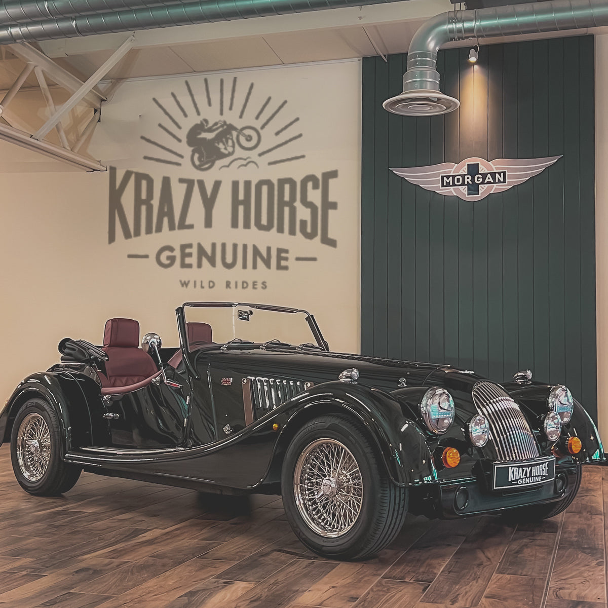 SOLD - Morgan 23 Plus Four Auto - Midnight Emerald Green