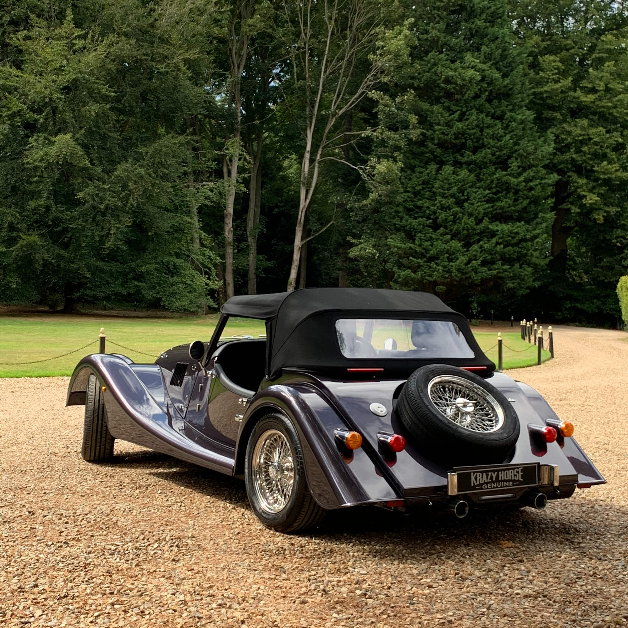 Morgan Plus Four - Metallic Morgan Regal Grey