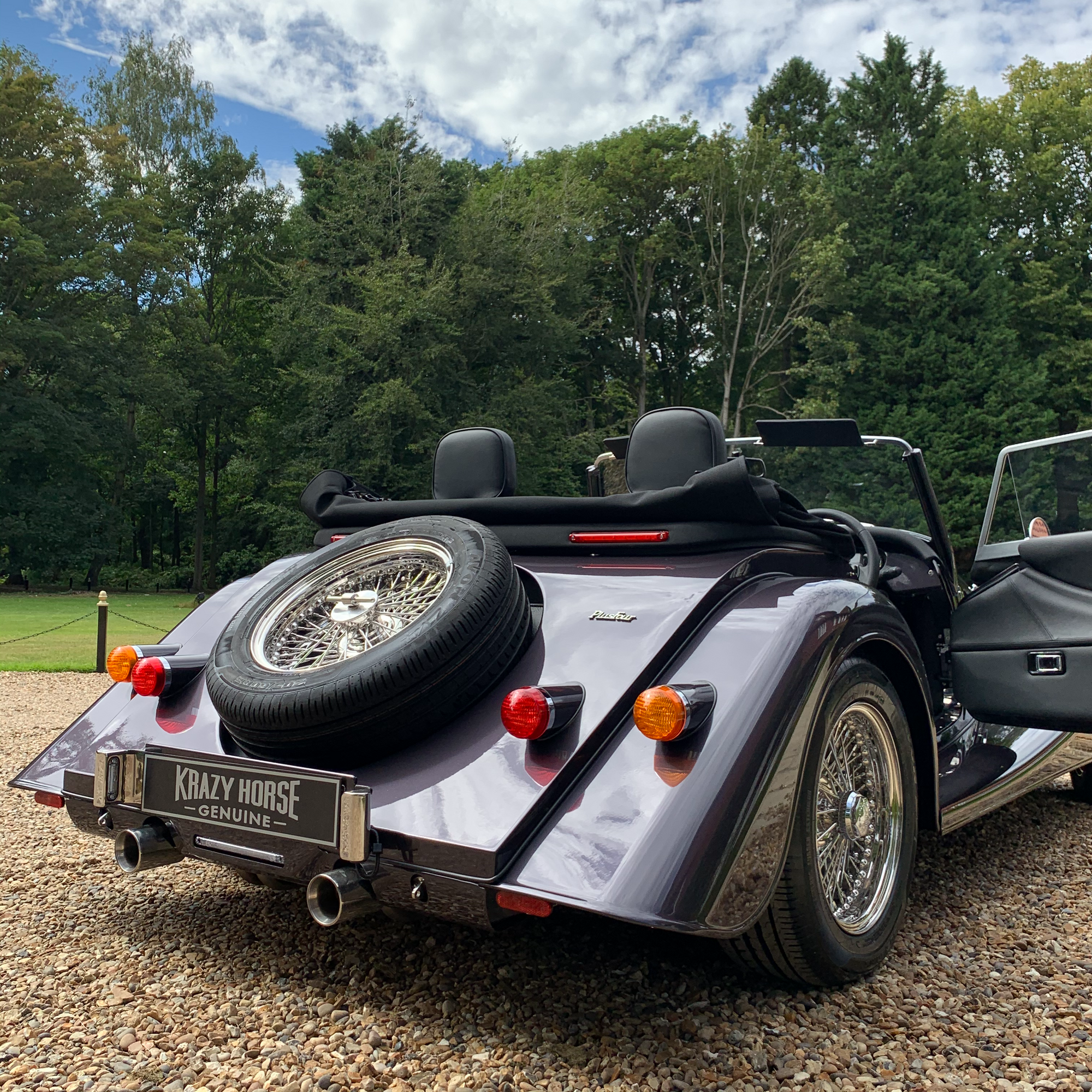 Morgan Plus Four - Metallic Morgan Regal Grey