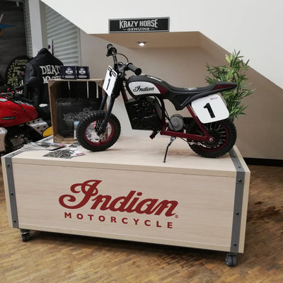 Indian eFTR Mini - INDIAN MOTORCYCLE RED/CARBON