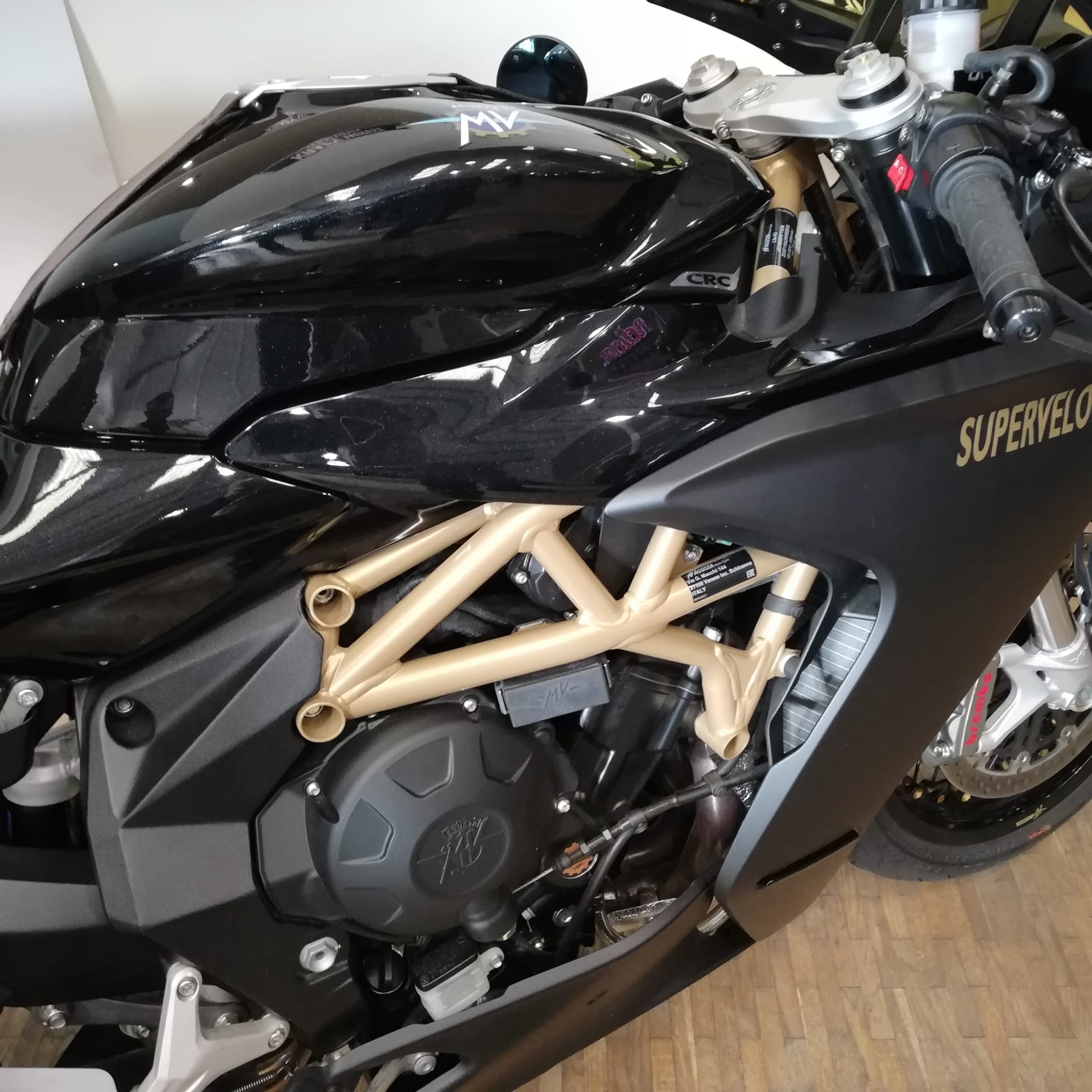 MV Agusta Superveloce - Black and Gold - PreLoved