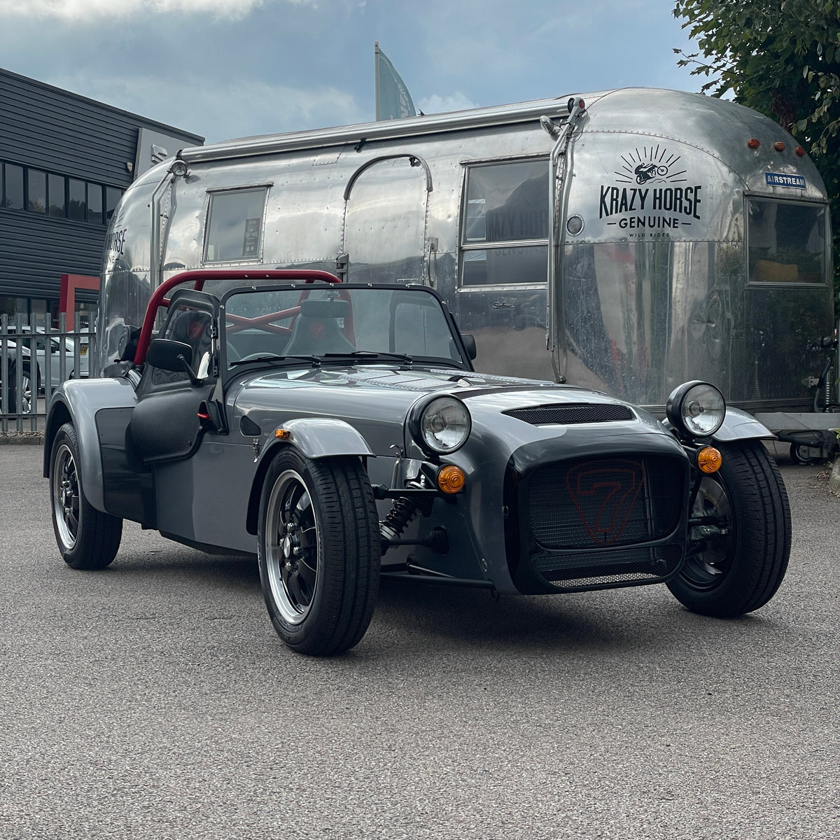 SOLD - CATERHAM 170R - DARK SILVER WITH BLACK