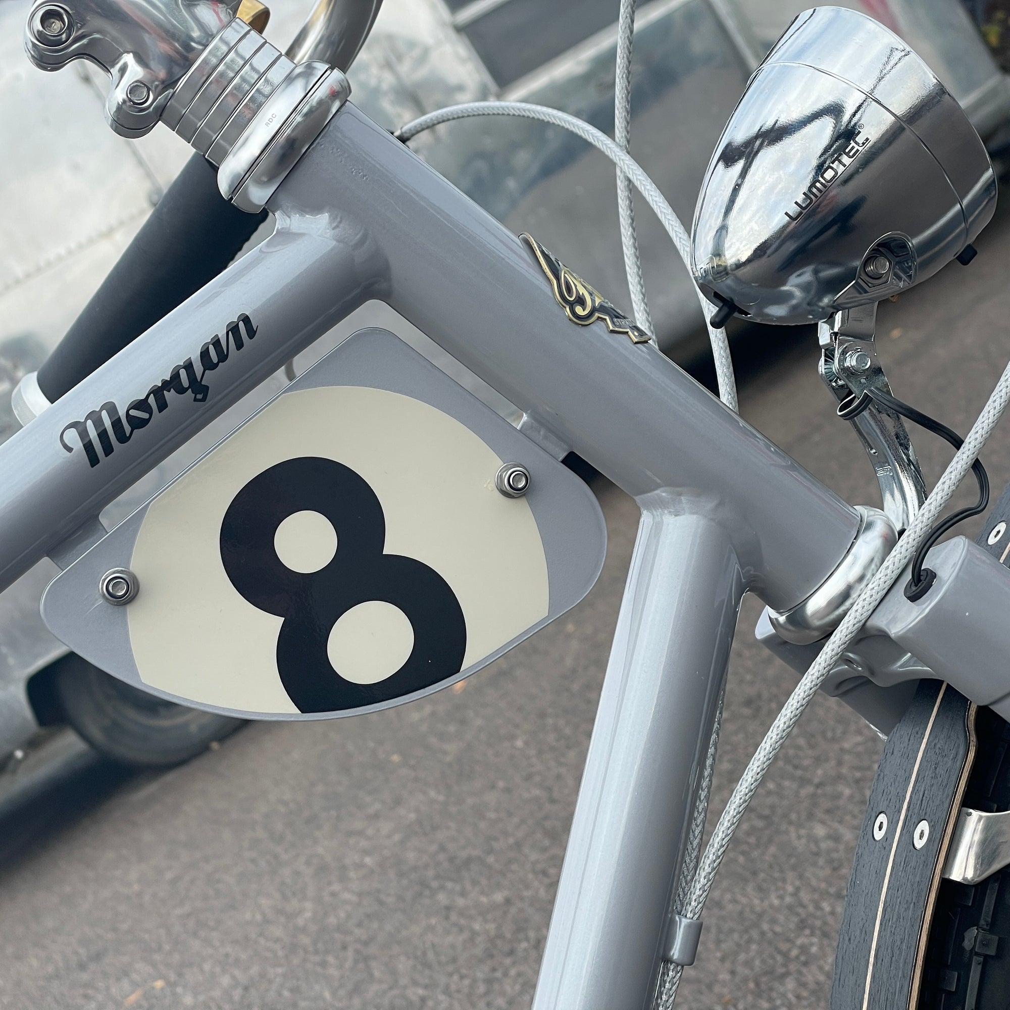 PASHLEY MORGAN 8 - LIGHT PEARL GREY