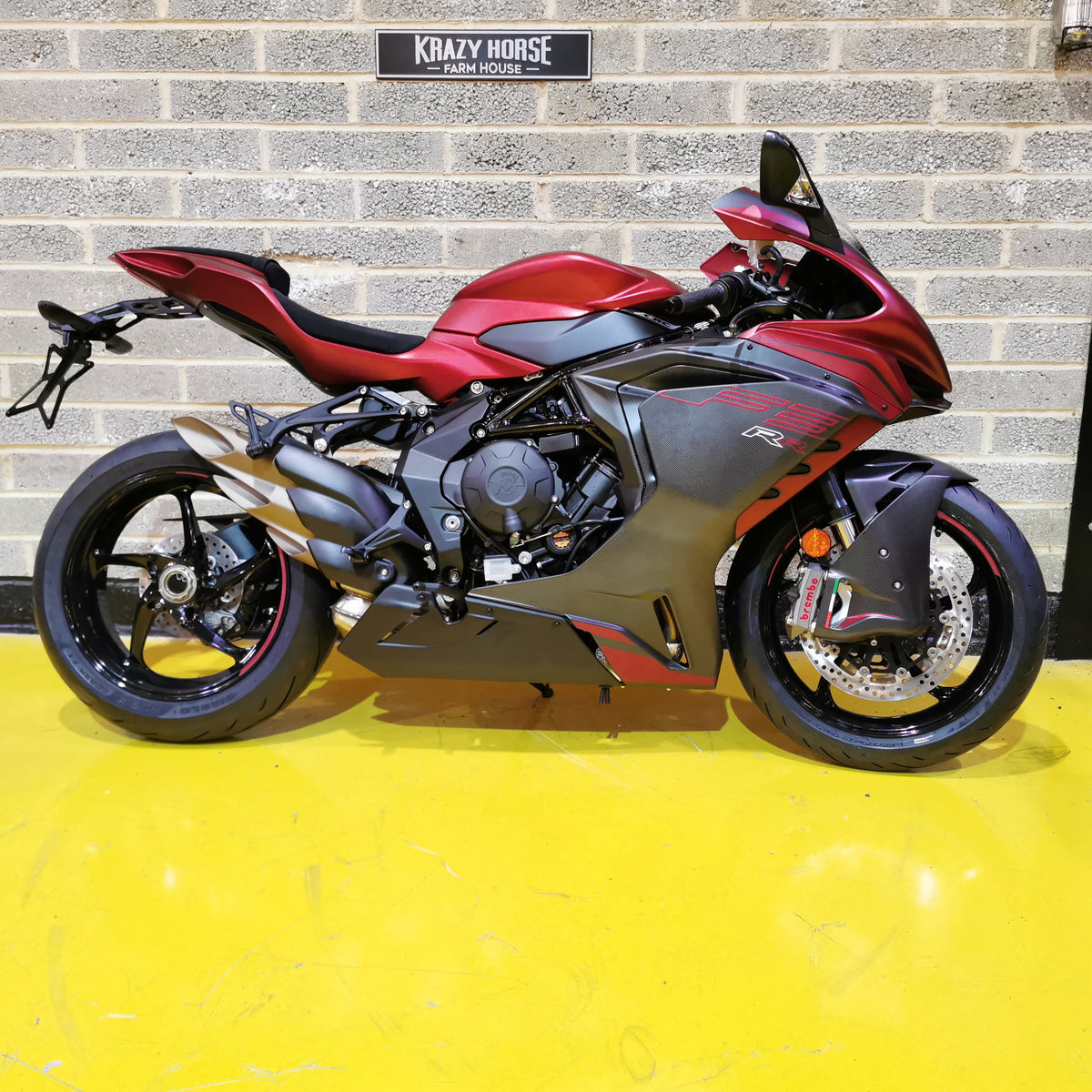 EXCLUSIVE OFFER - MV Agusta F3 800 RR - Matt Fire Red over Matt Dark Grey