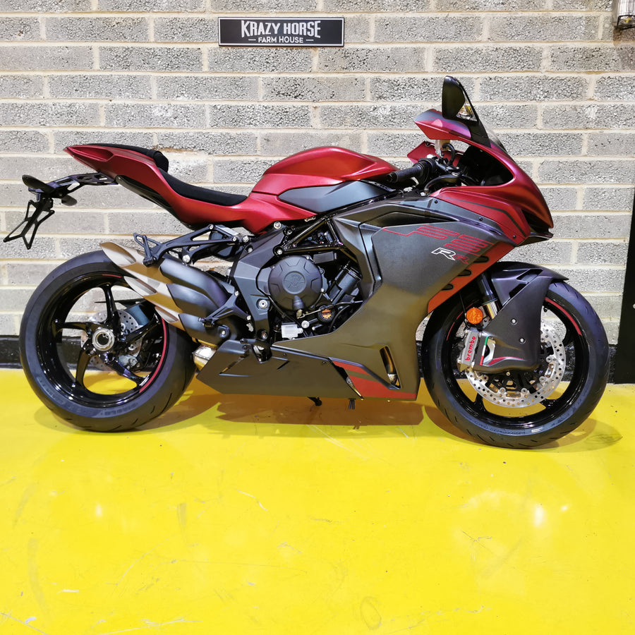 MV Agusta F3 800 RR - Matt Fire Red over Matt Dark Grey