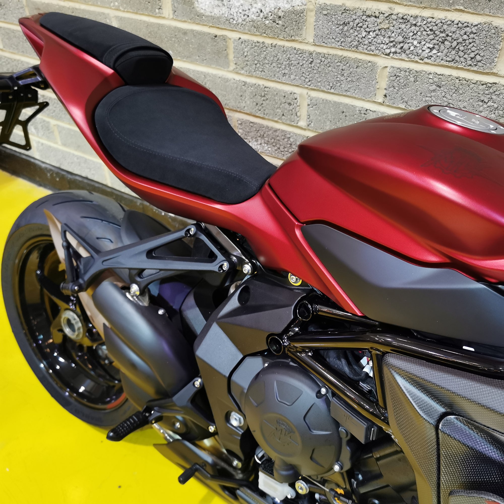 MV Agusta F3 800 RR - Matt Fire Red over Matt Dark Grey