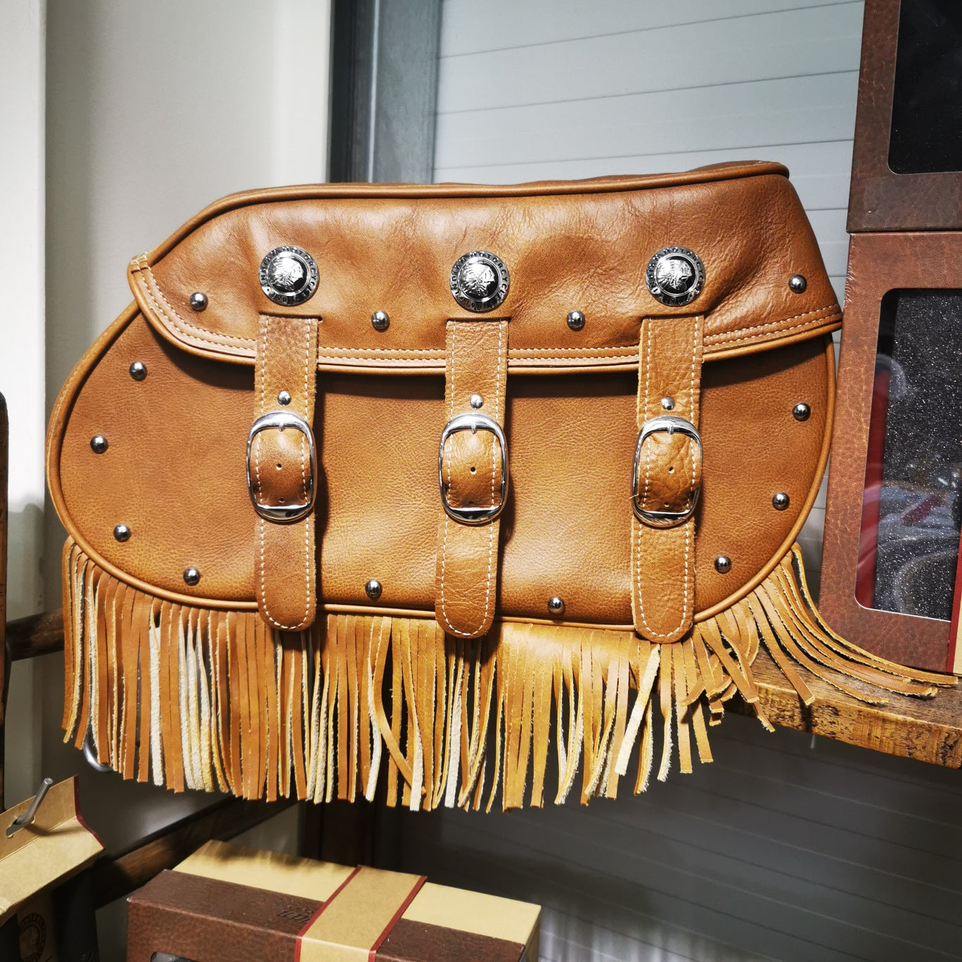 Saddle Bag Krazy Horse