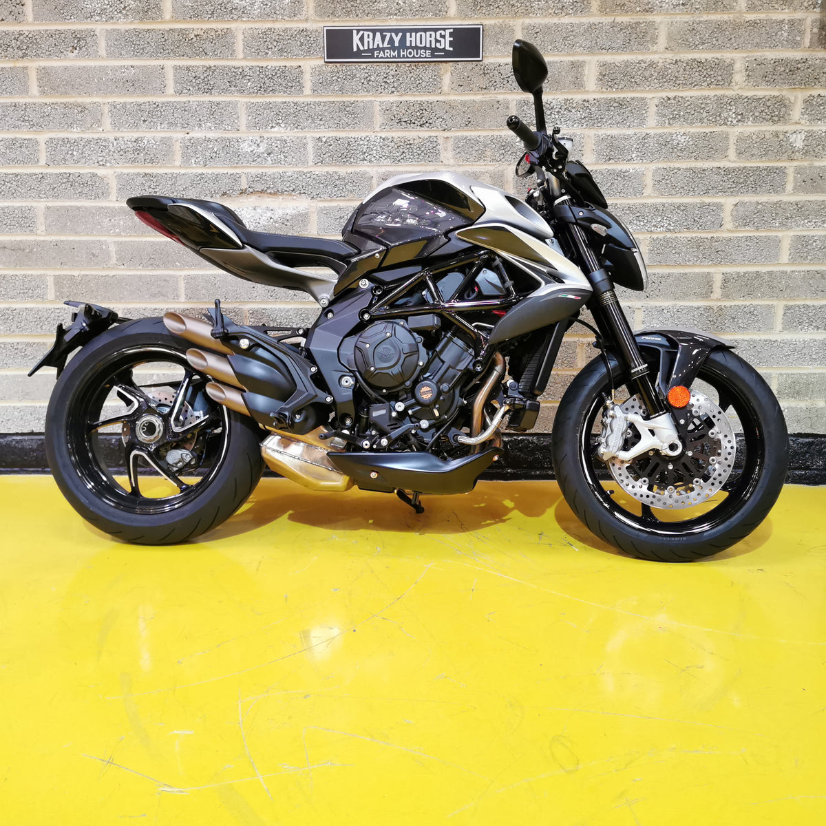 MV Agusta Brutale 800 RR - Ago Silver and Dark Metallic Grey - PreRegistered
