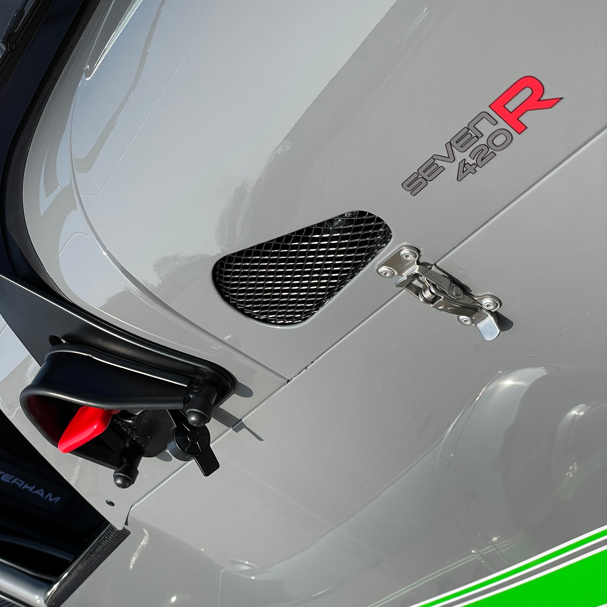 CATERHAM SEVEN 420R LARGE CHASSIS - NARDO GREY WITH BLACK