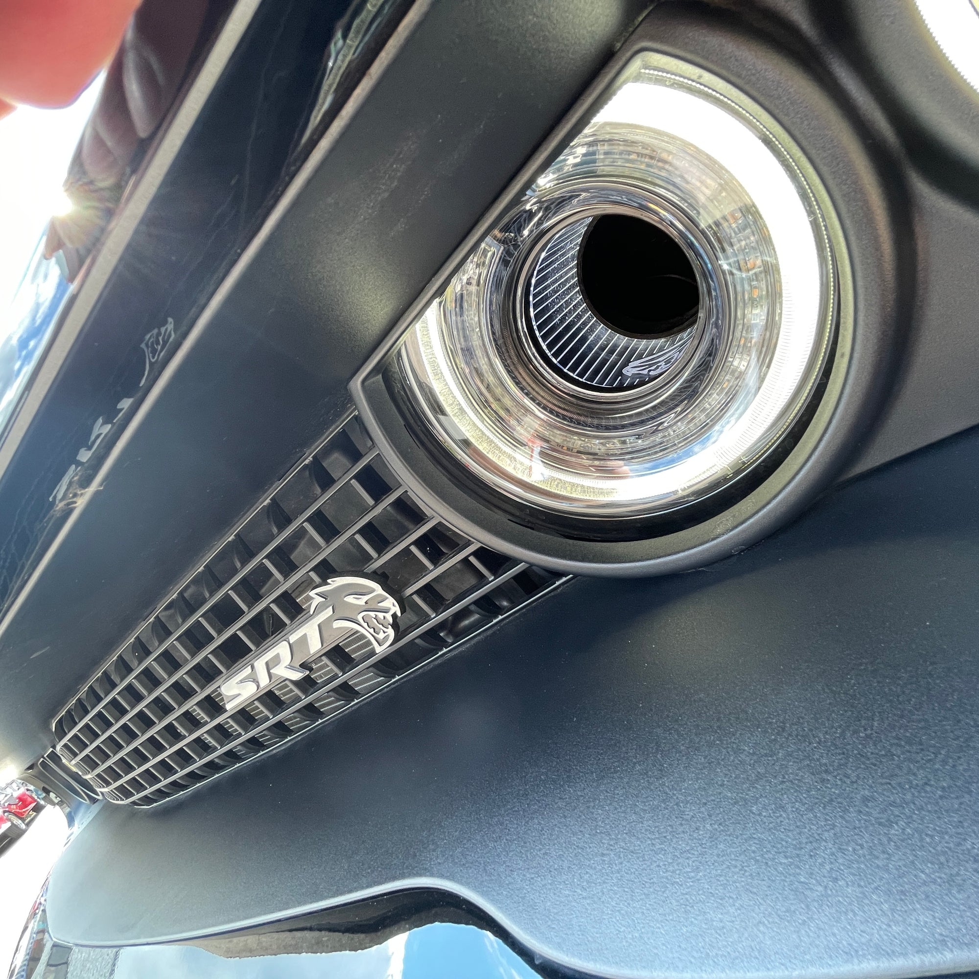 DODGE SRT HELLCAT WIDEBODY - PITCH BLACK WITH BLACK