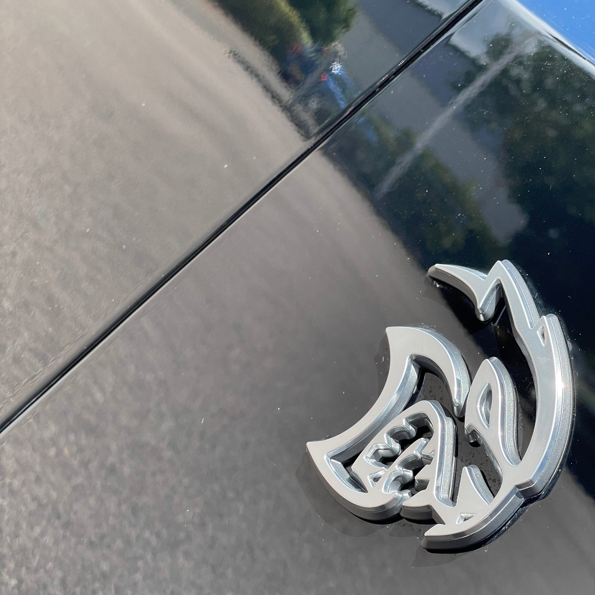 DODGE SRT HELLCAT WIDEBODY - PITCH BLACK WITH BLACK