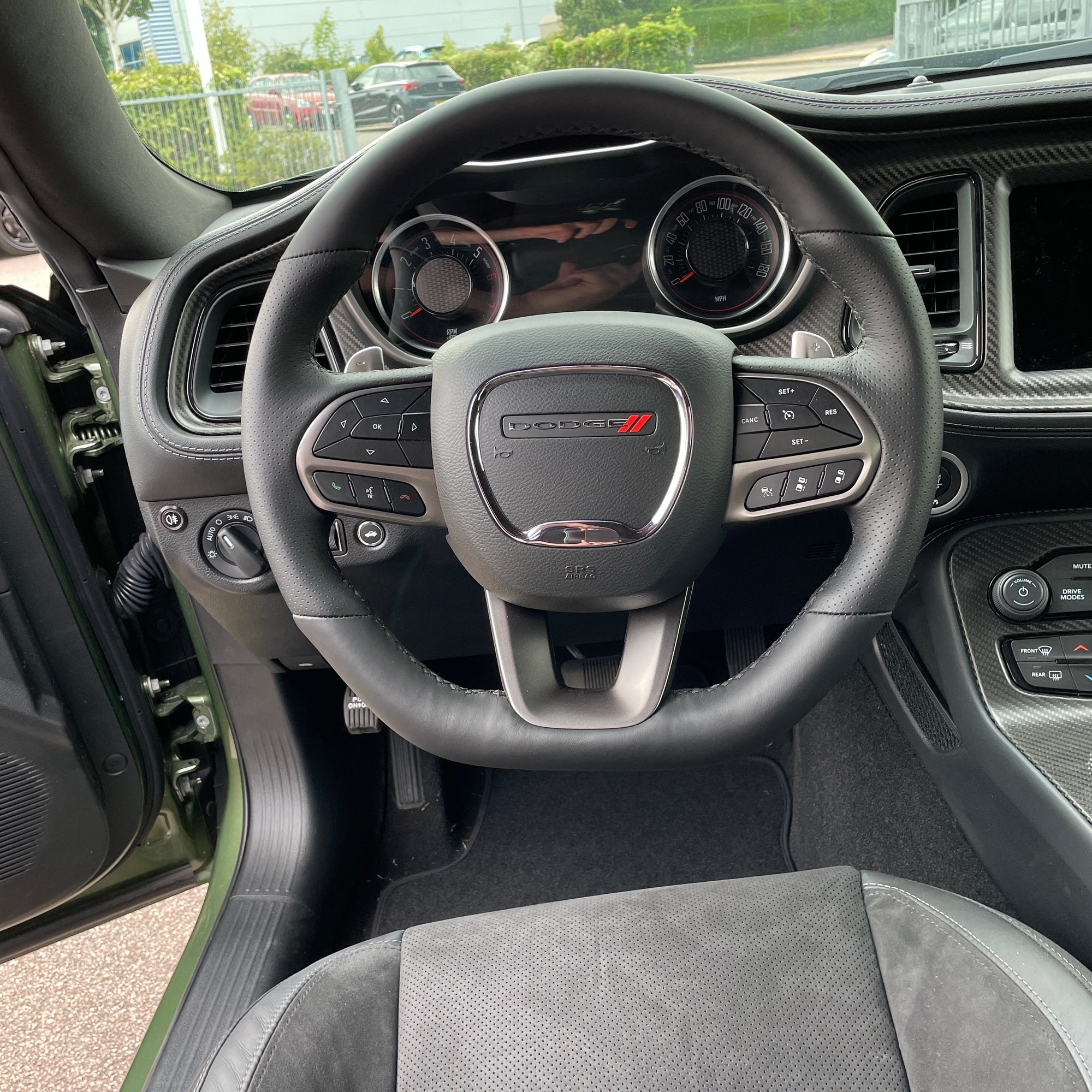 DODGE R/T SCAT PACK - F8 GREEN WITH BLACK