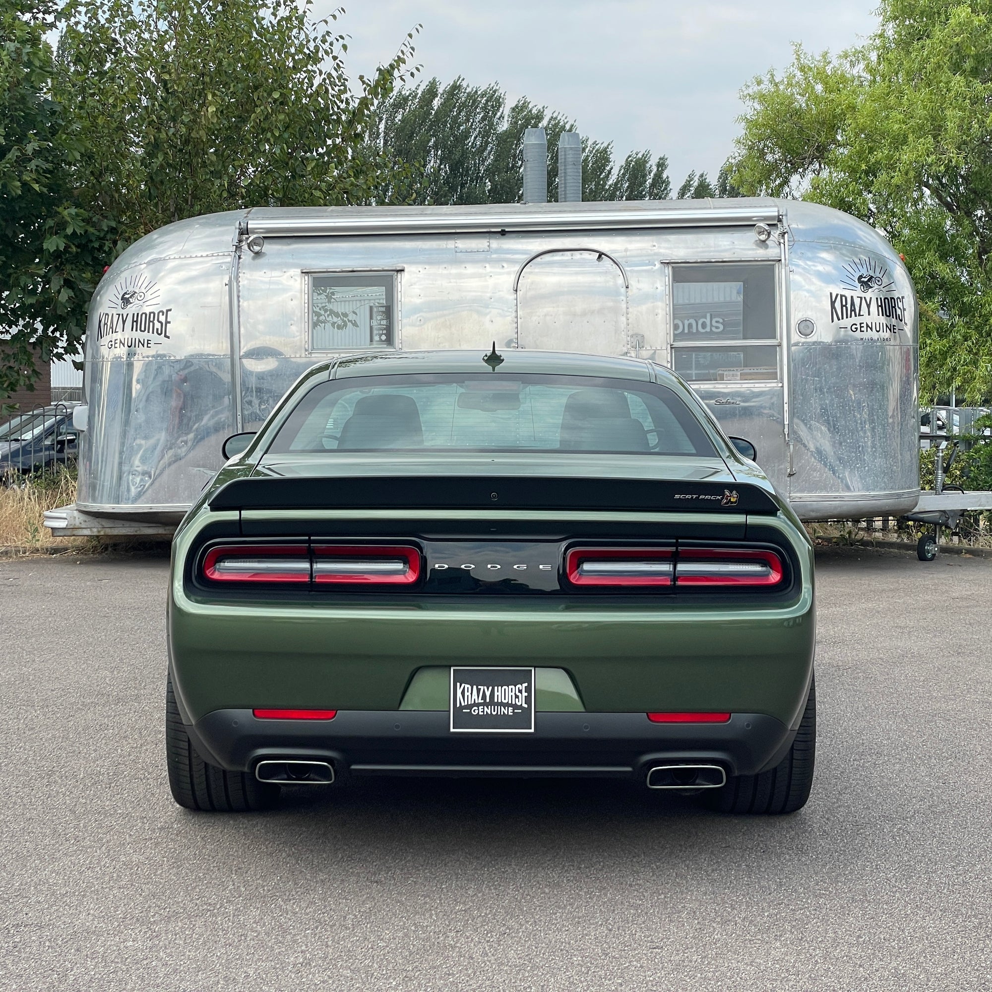 DODGE R/T SCAT PACK - F8 GREEN WITH BLACK