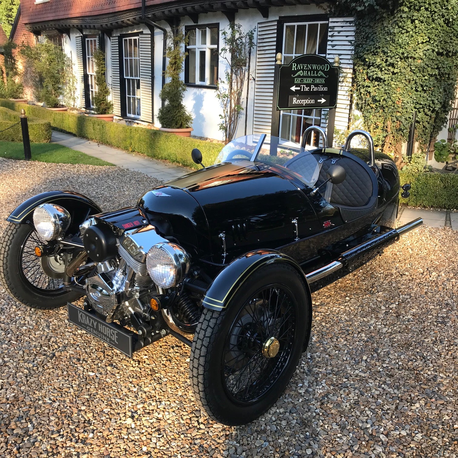 SOLD - Morgan 3 wheeler - Sport Black
