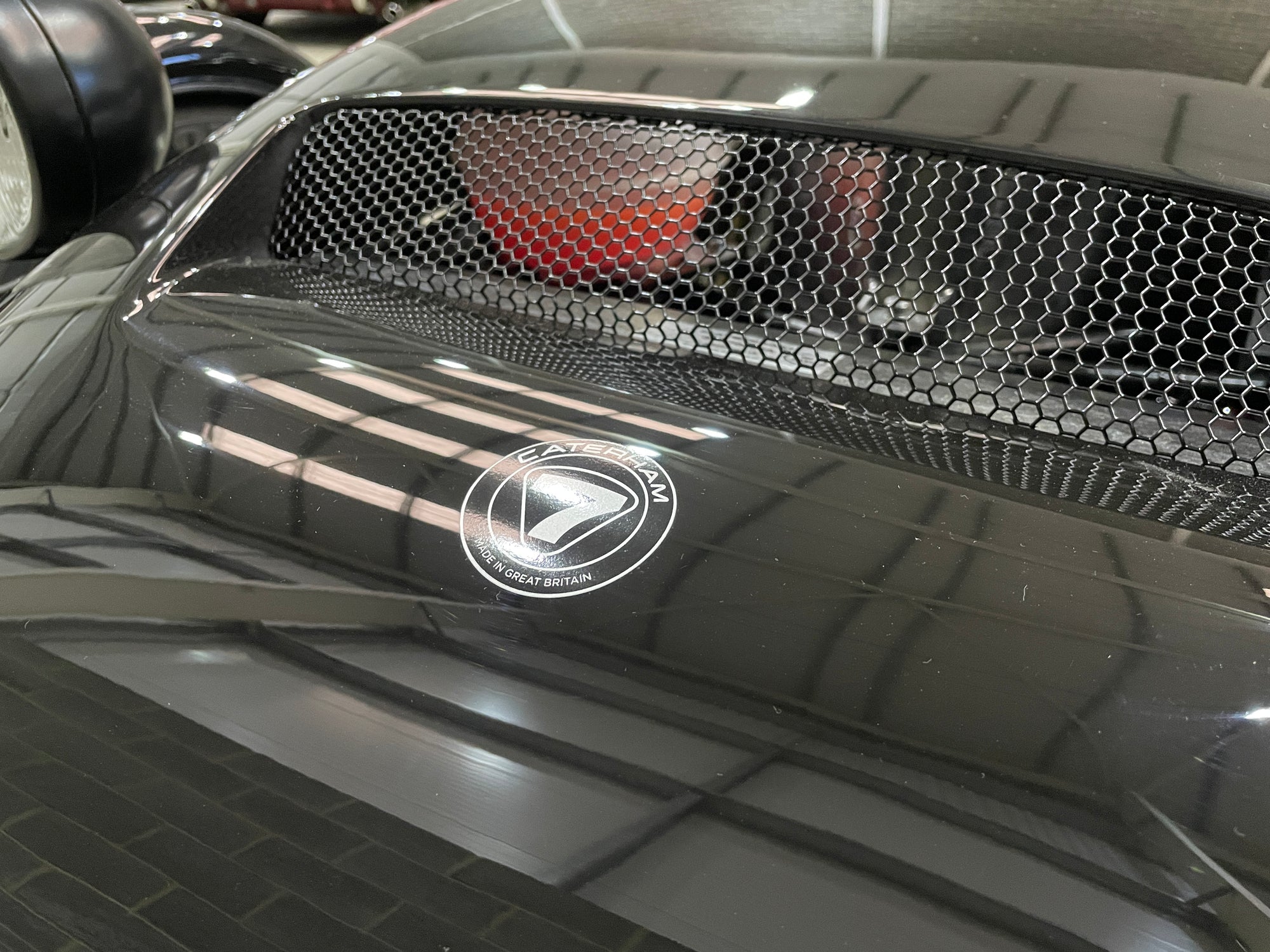 SOLD - CATERHAM SEVEN 420R LARGE CHASSIS - GRAVITY BLACK WITH BLACK