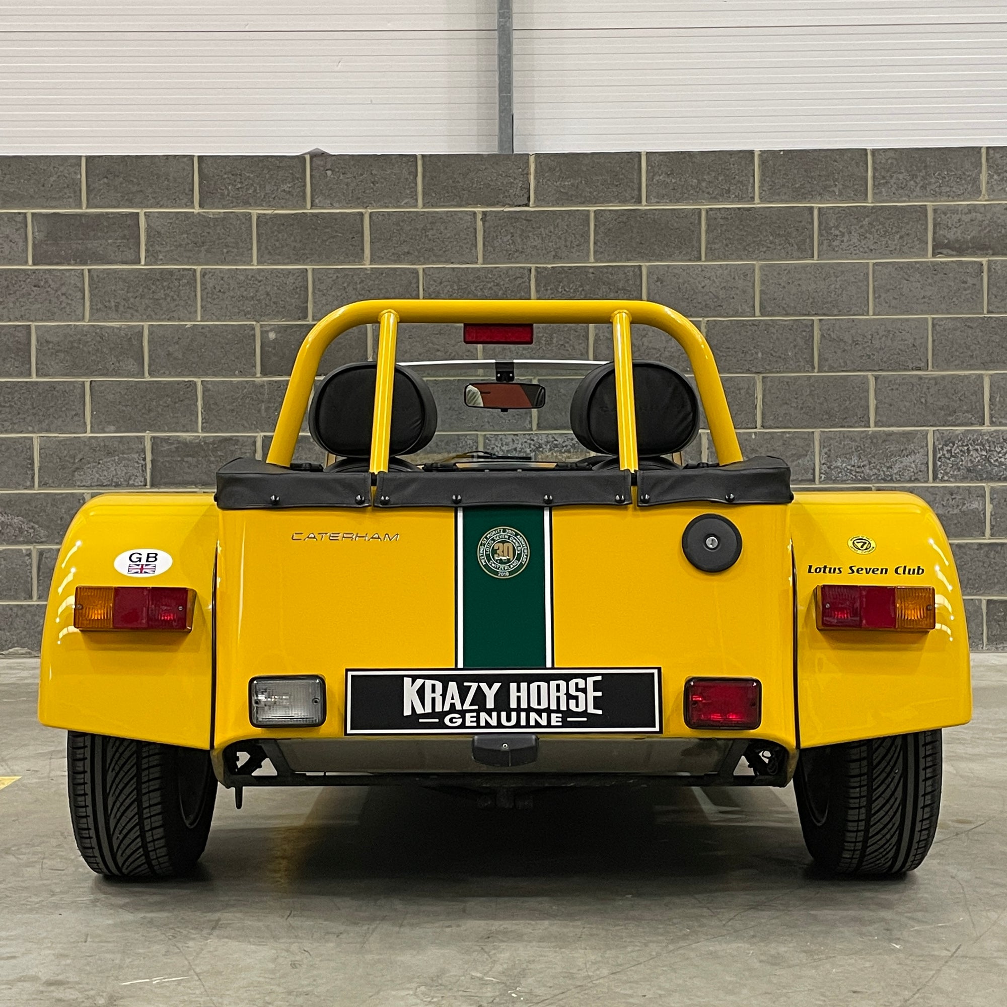 CATERHAM SEVEN ROADSPORT 125 STANDARD CHASSIS - YELLOW WITH BLACK LEATHER