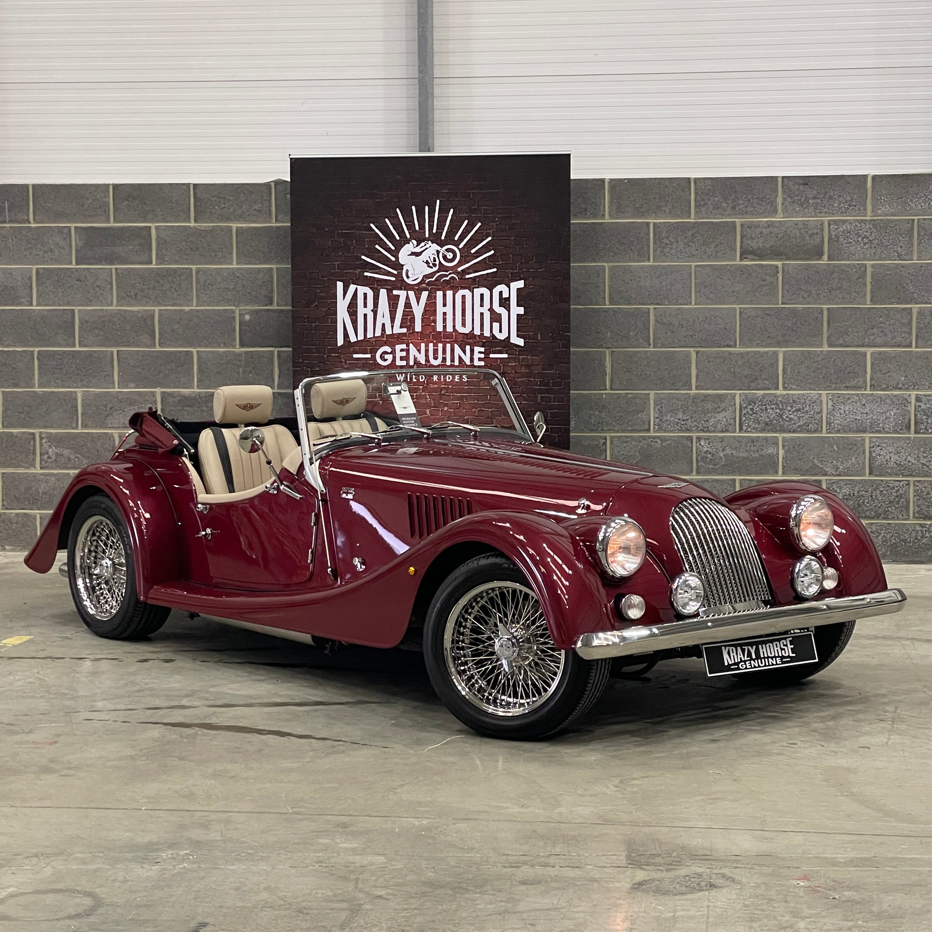 SOLD - Morgan Roadster 3.7 V6 280 BHP - Volcano Red - Krazy Horse
