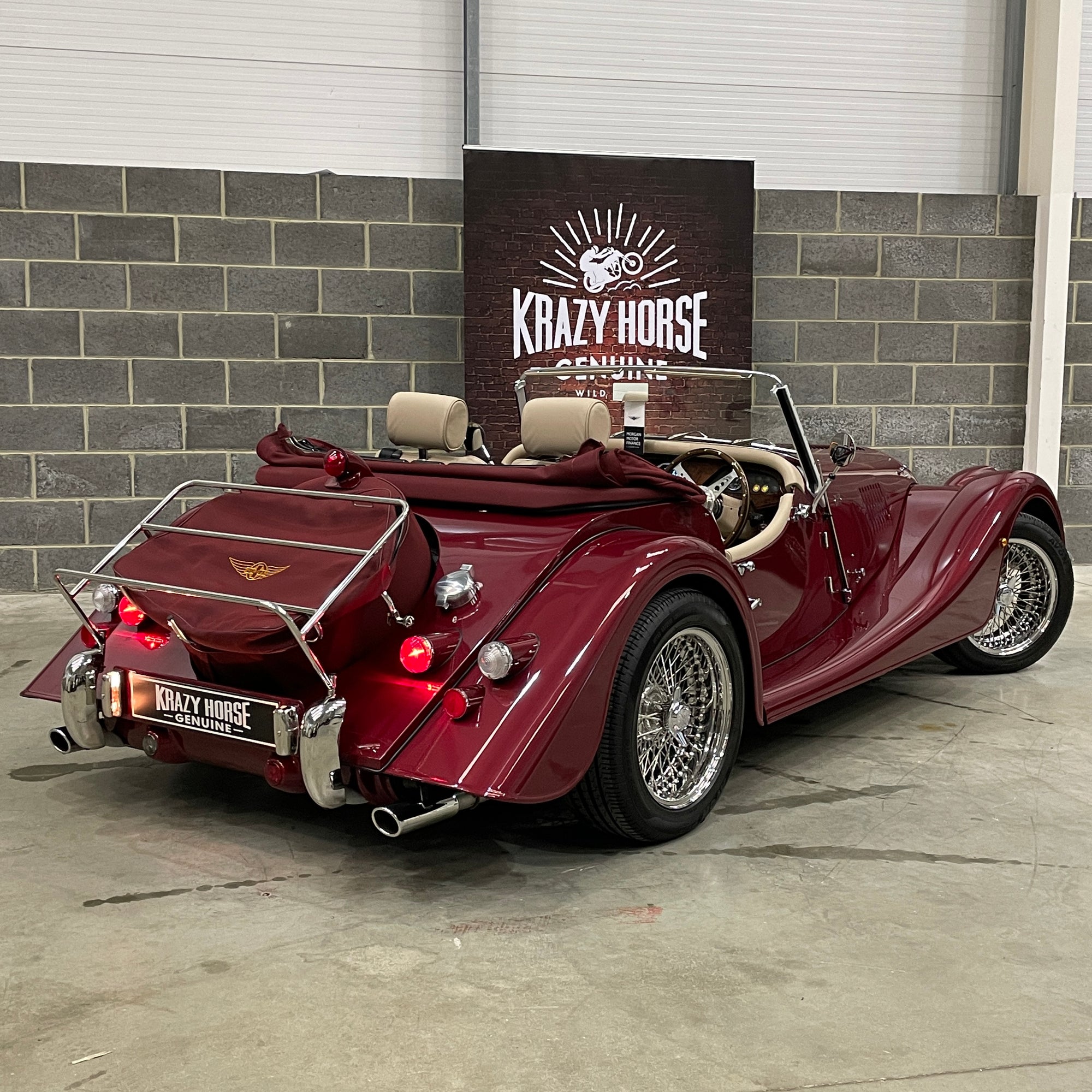 SOLD - Morgan Roadster 3.7 V6 280 BHP - Volcano Red