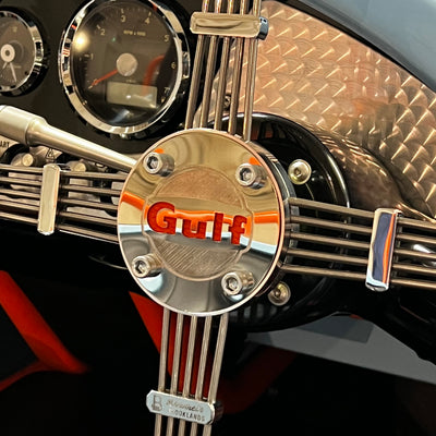 Morgan 3 Wheeler - Gulf Blau / Gulf Orange - Stage Two Tuned Morgan Three Wheeler