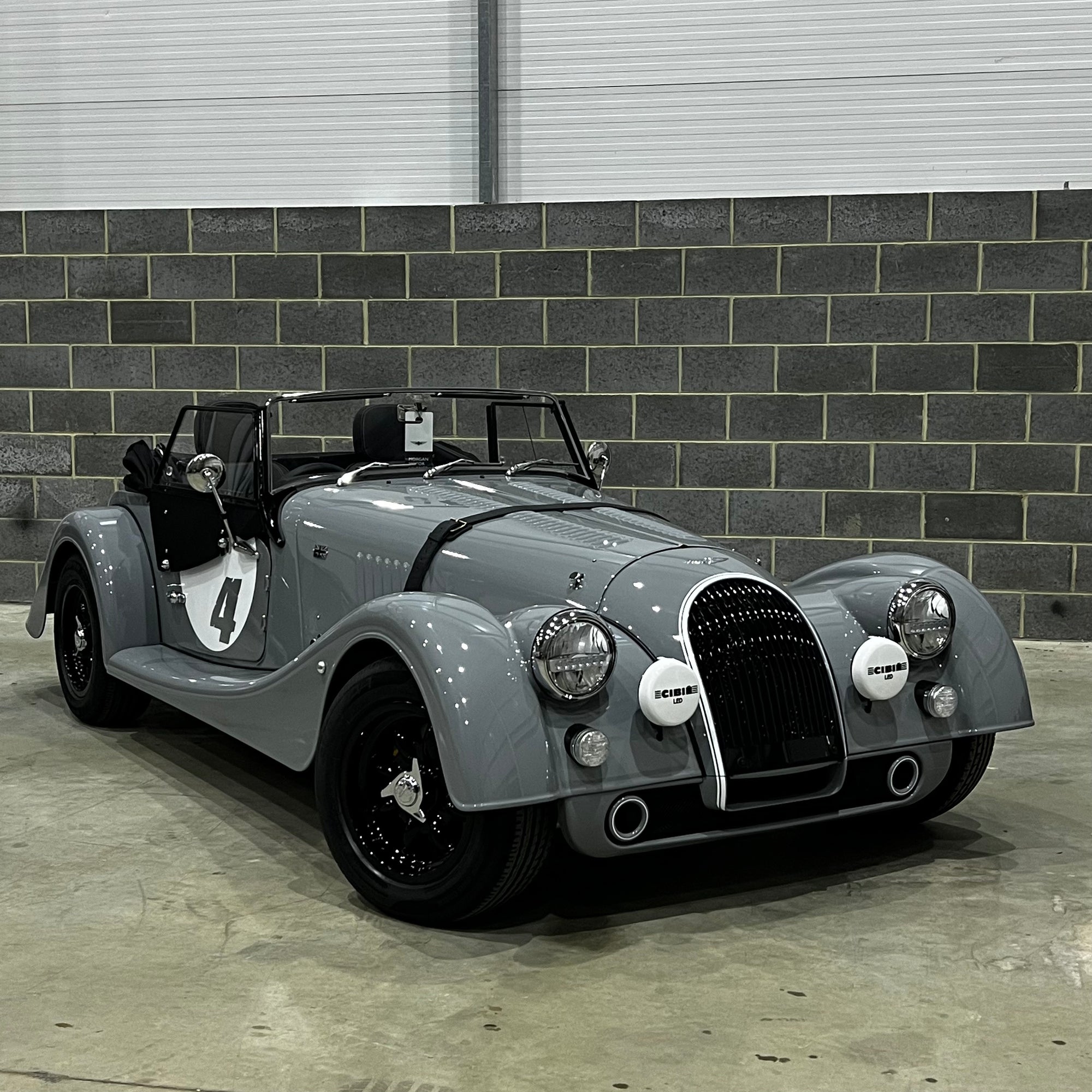 Morgan Plus Four Manual - Dove Grey - A Completely Unique One Off Creation By Krazy Horse Morgan