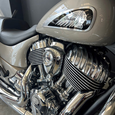 Indian Chieftain Limited - Silver Quarts Metallic
