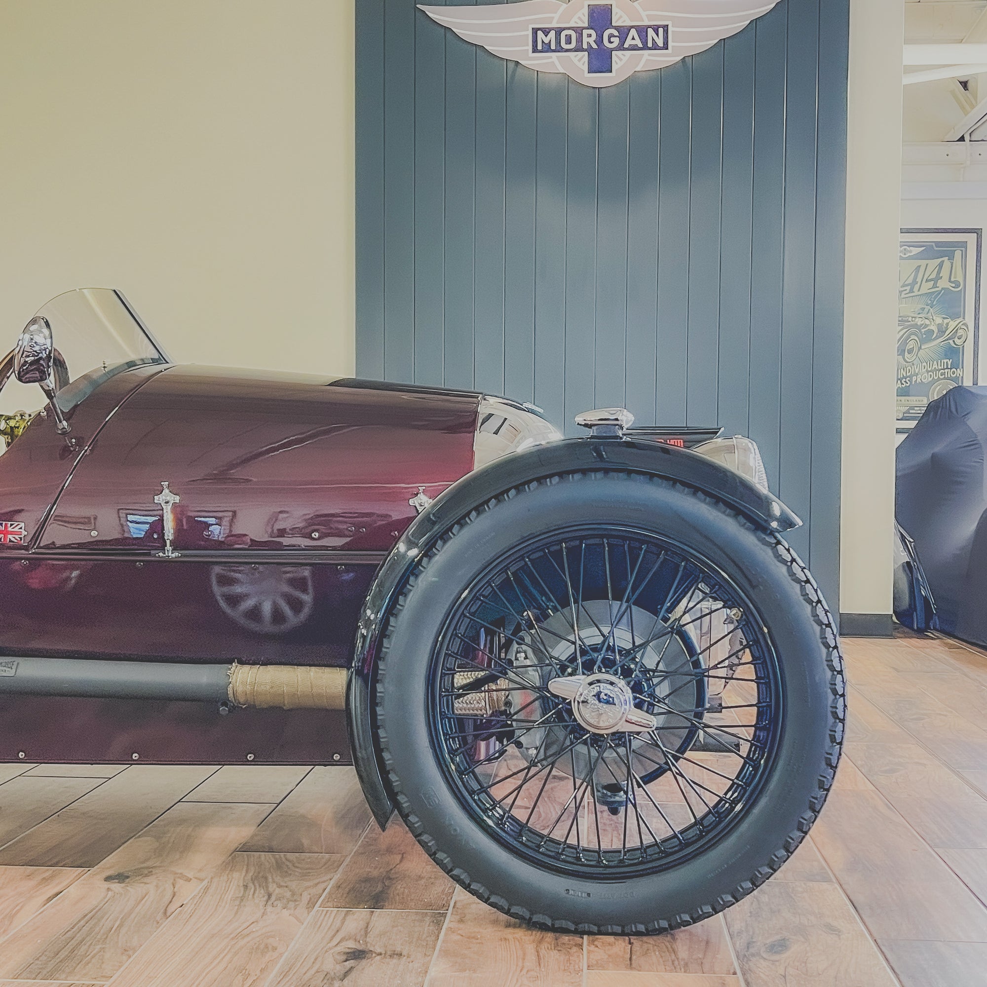 Morgan 3 Wheeler - English Damson