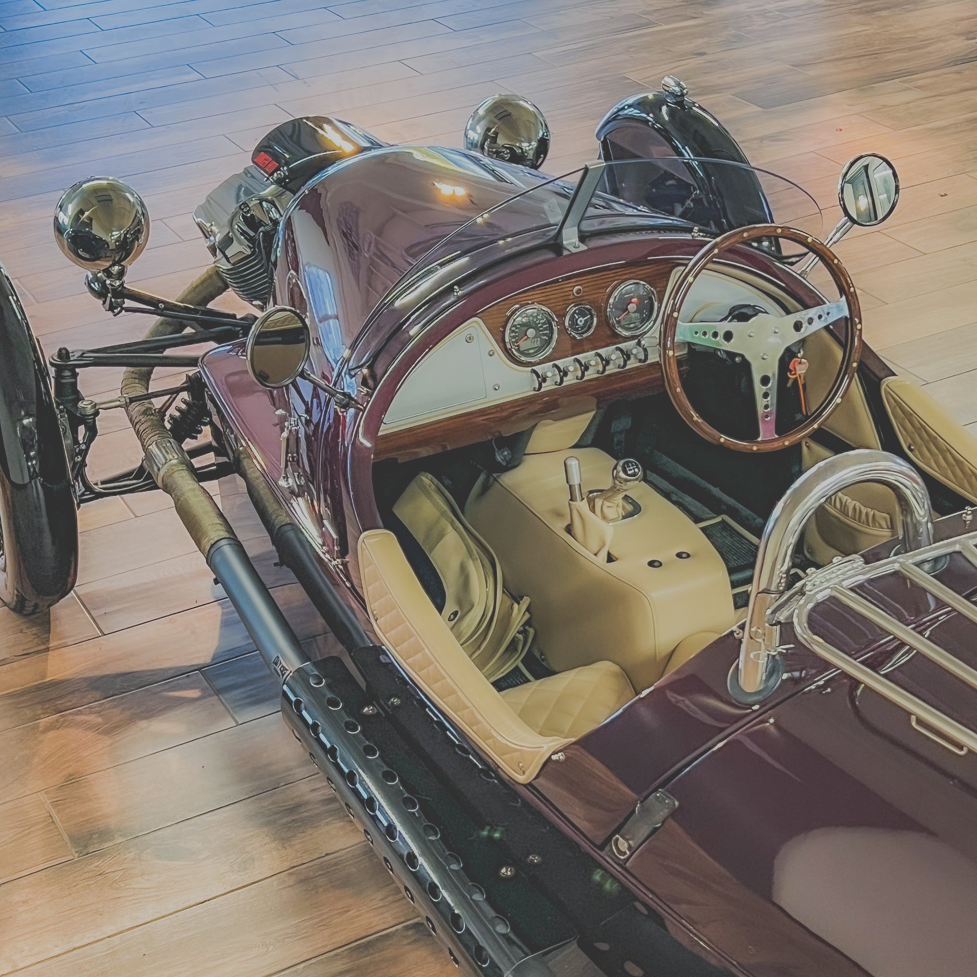 Morgan 3 Wheeler - English Damson