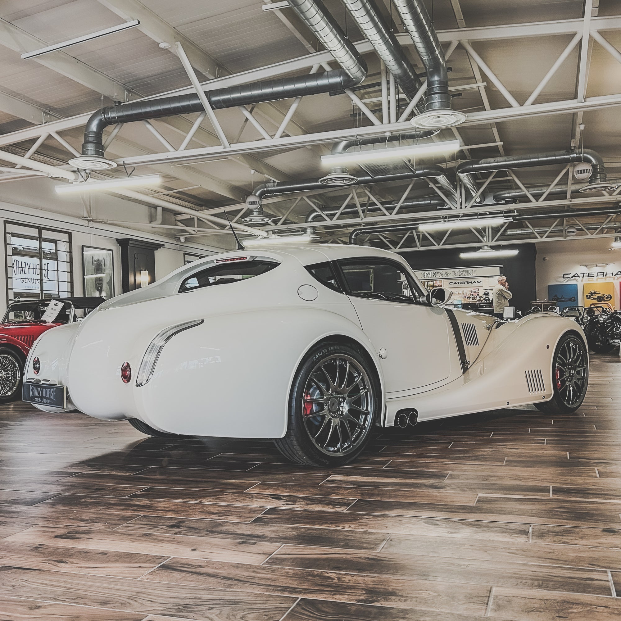 Morgan Aero Coupe 4.8 V8 No. 31 of Only 38 Ever Made  - Porsche Heron White