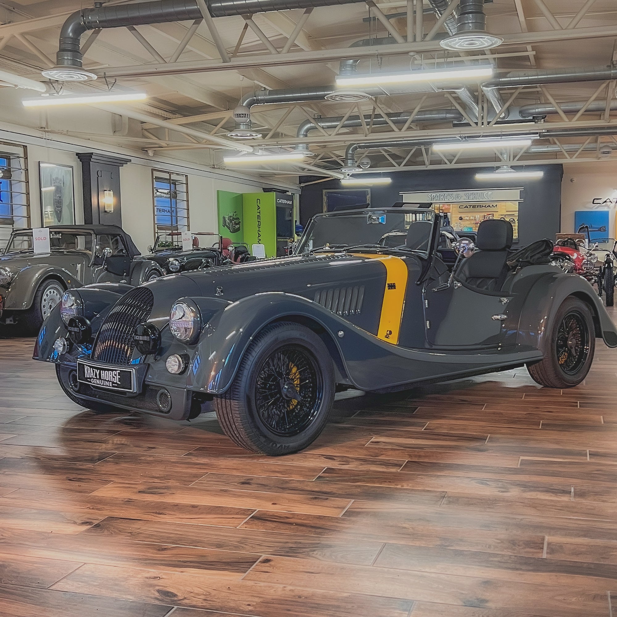Morgan Plus Four 2022 - BMW Dravit Grey Metallic