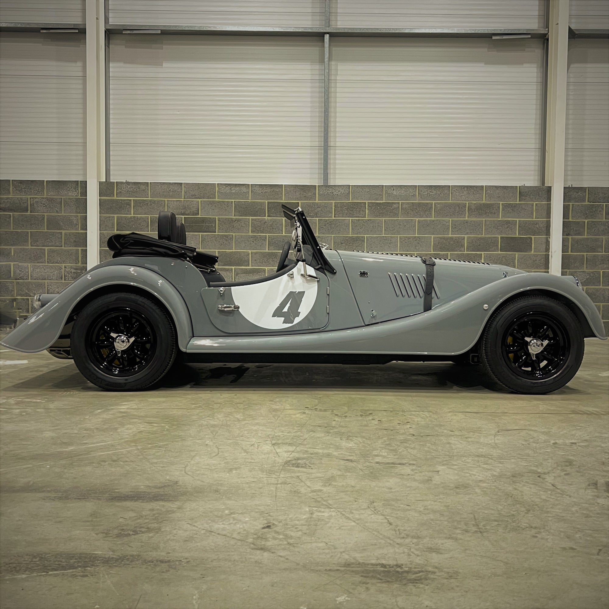 Morgan Plus Four Manual - Dove Grey - A Completely Unique One Off Creation By Krazy Horse Morgan