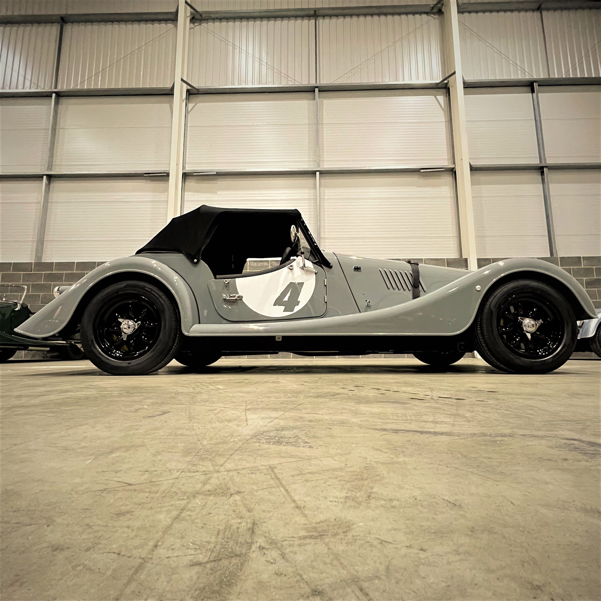 Morgan Plus Four Manual - Dove Grey - A Completely Unique One Off Creation By Krazy Horse Morgan