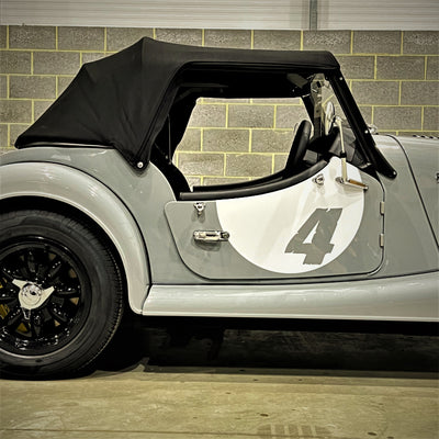 Morgan Plus Four Manual - Dove Grey - A Completely Unique One Off Creation By Krazy Horse Morgan