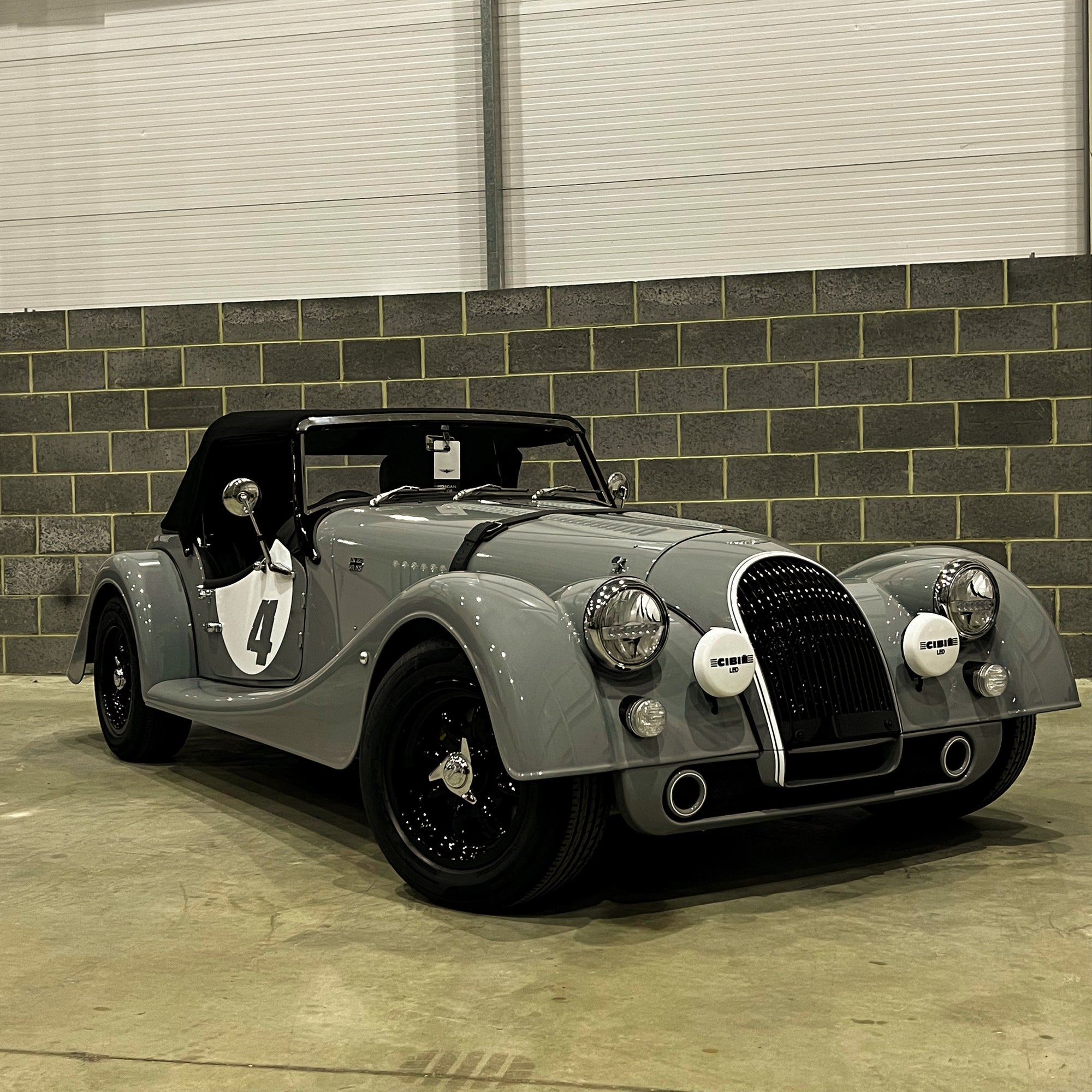 Morgan Plus Four Manual - Dove Grey - A Completely Unique One Off Creation By Krazy Horse Morgan