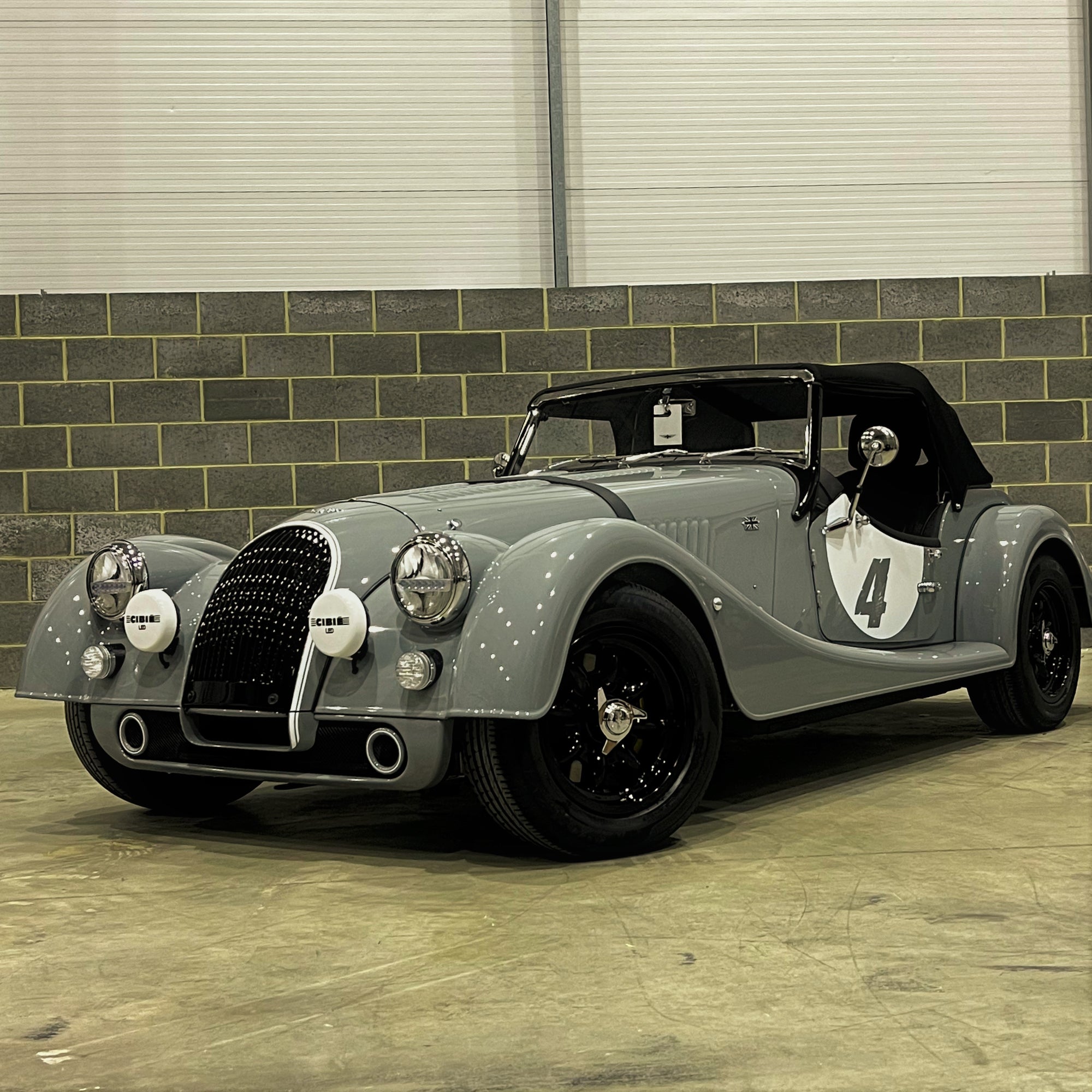 Morgan Plus Four Manual - Dove Grey - A Completely Unique One Off Creation By Krazy Horse Morgan