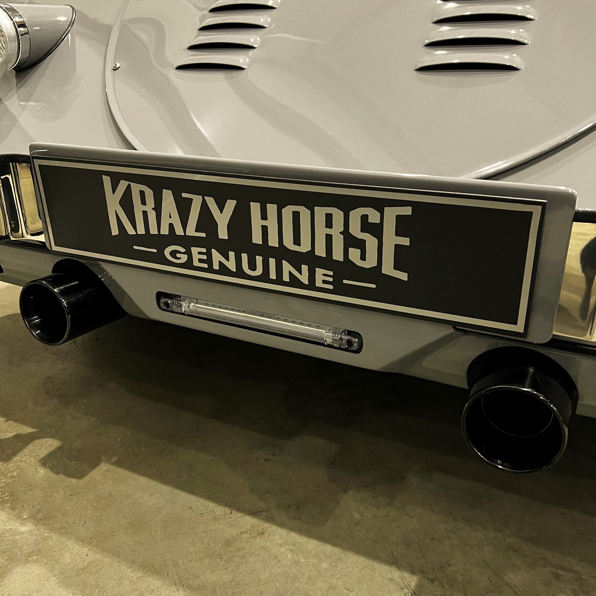 Morgan Plus Four Manual - Dove Grey - A Completely Unique One Off Creation By Krazy Horse Morgan