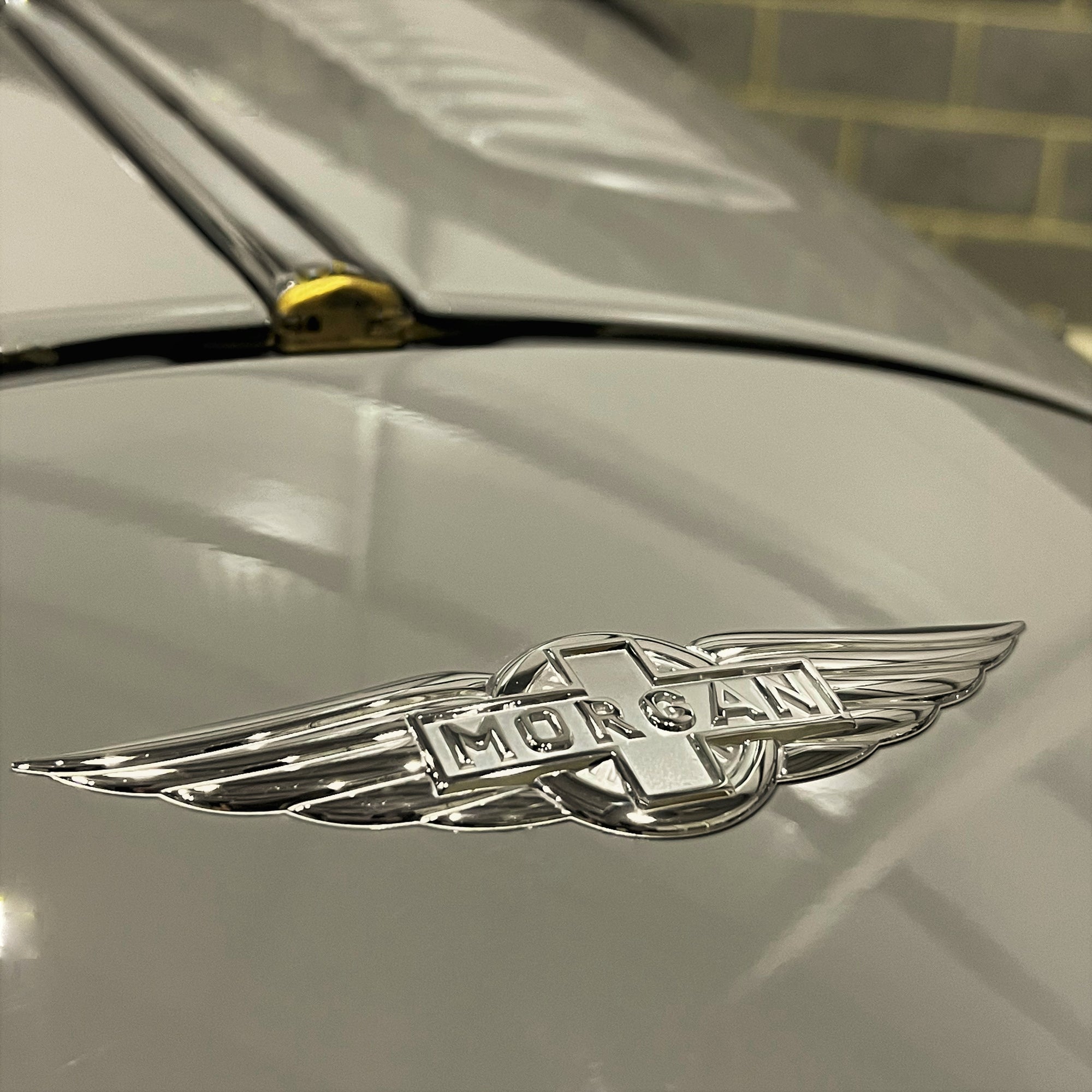 Morgan Plus Four Manual - Dove Grey - A Completely Unique One Off Creation By Krazy Horse Morgan