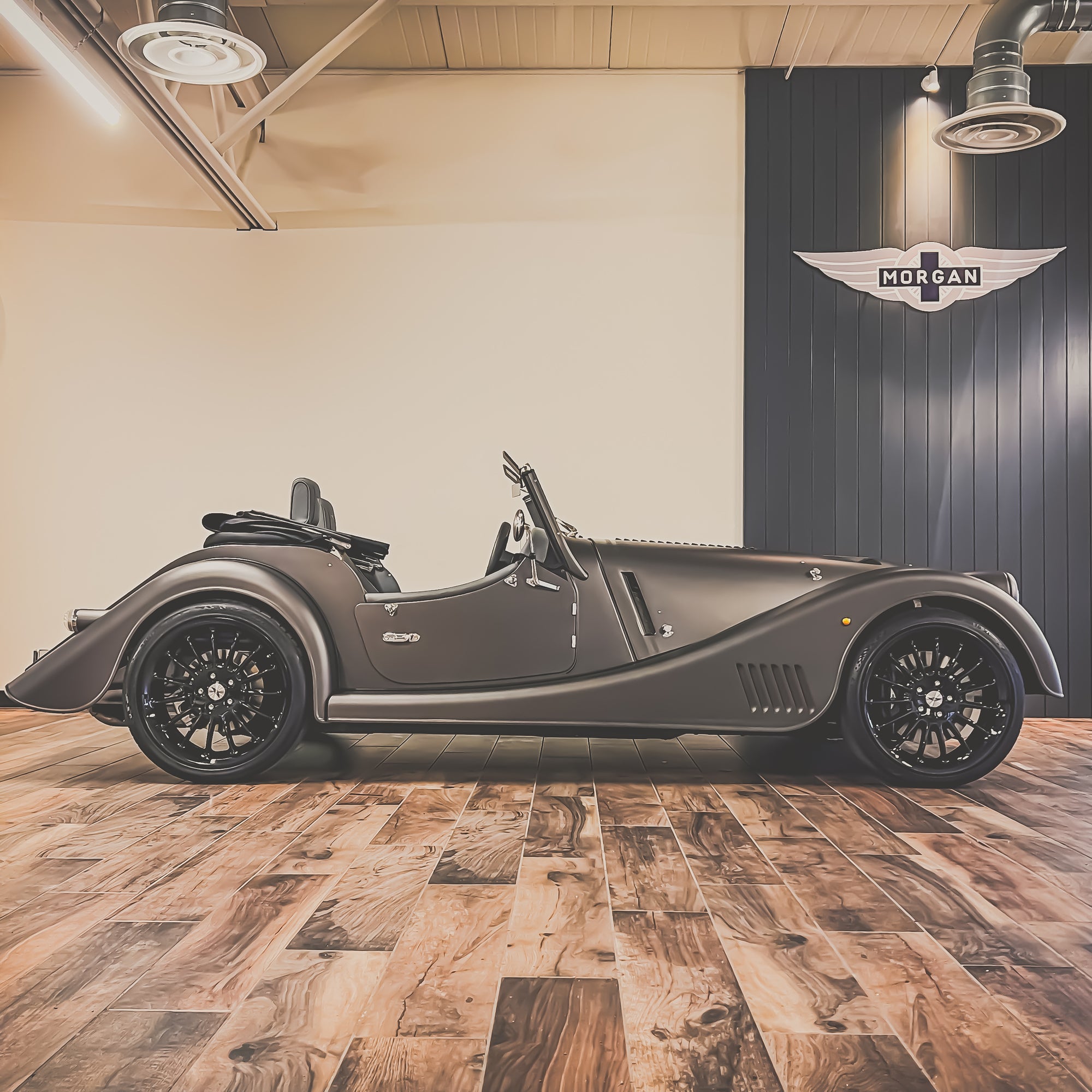SOLD - Morgan Plus Six  - Hammerhead Grey