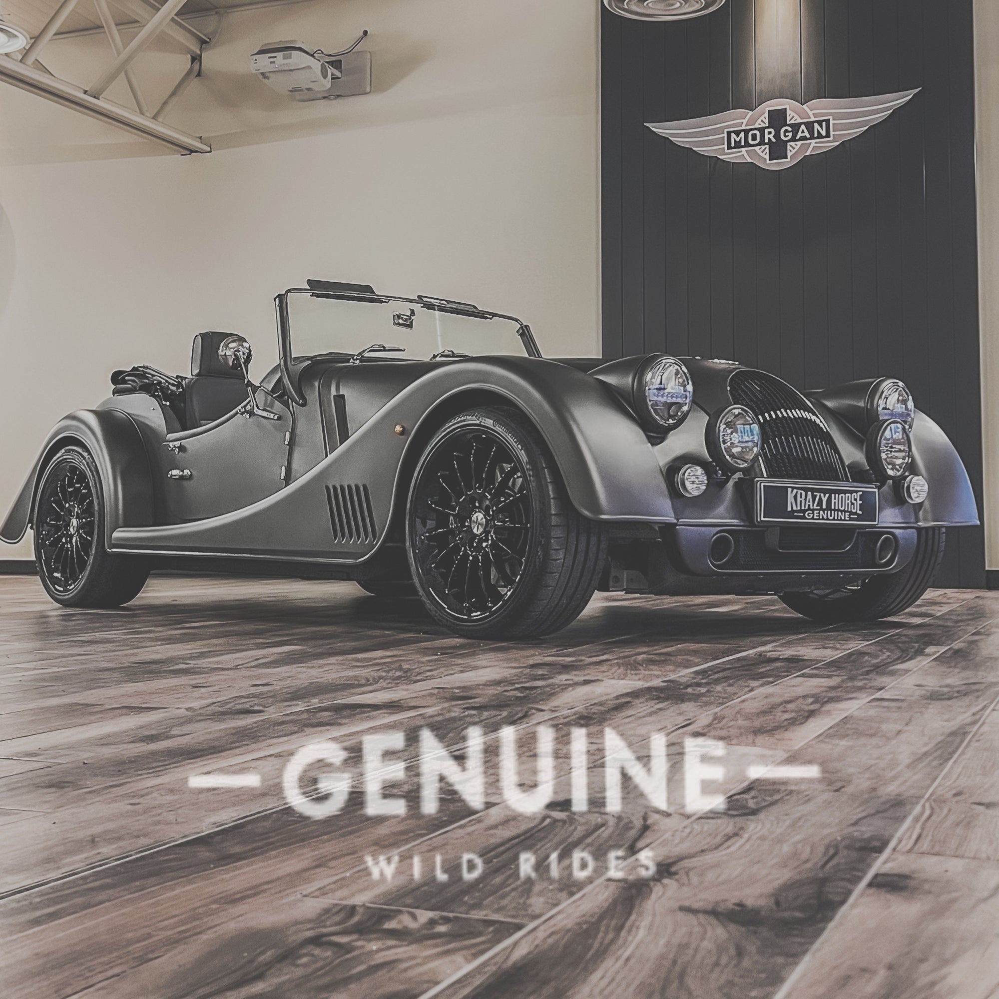 SOLD - Morgan Plus Six  - Hammerhead Grey