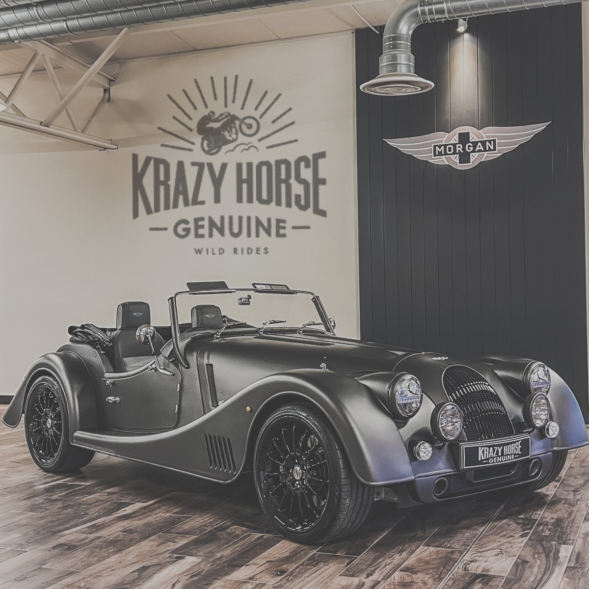 SOLD - Morgan Plus Six  - Hammerhead Grey