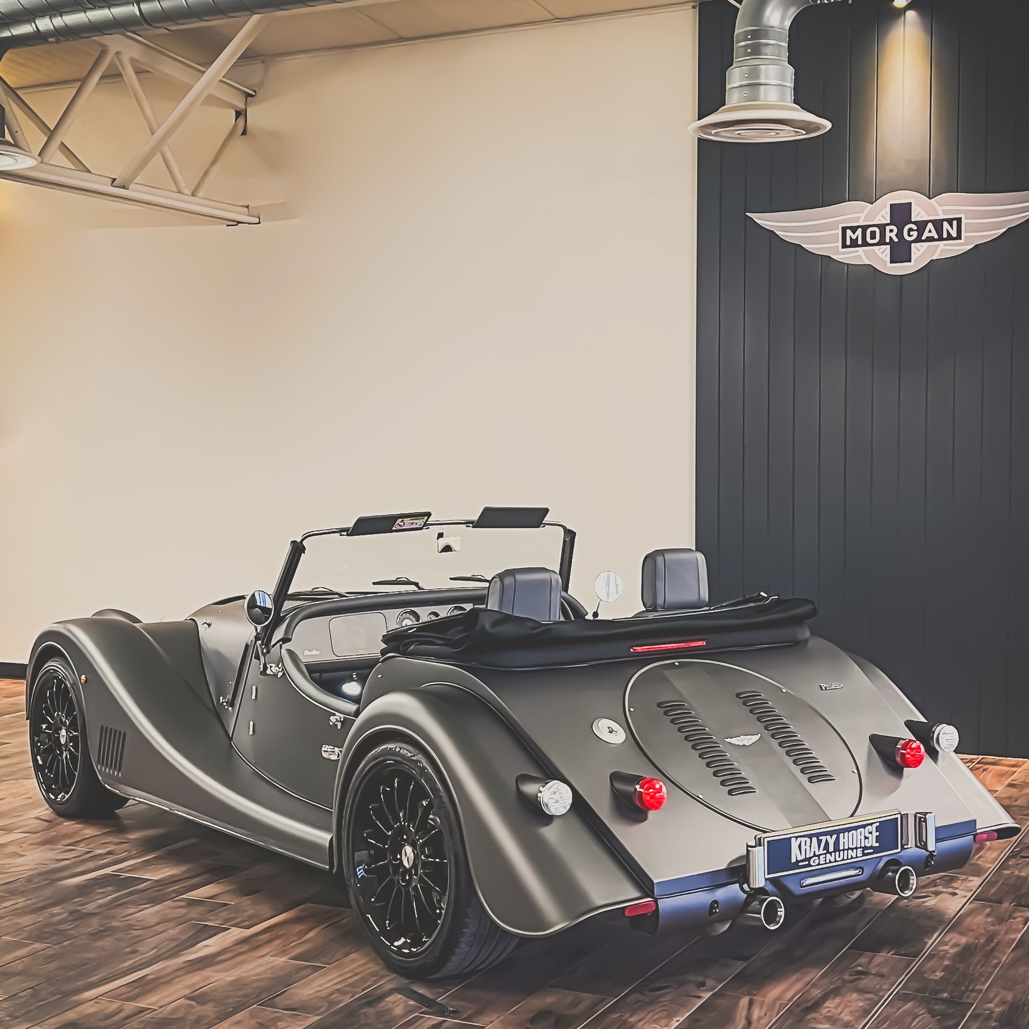 SOLD - Morgan Plus Six  - Hammerhead Grey