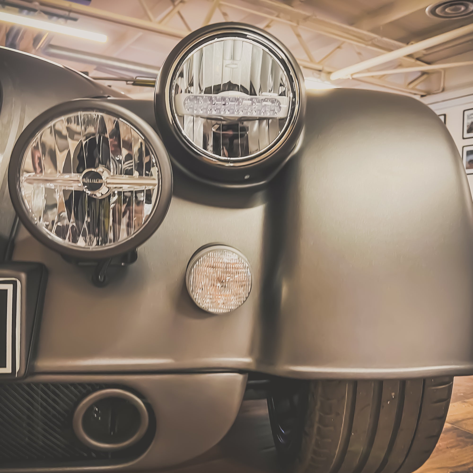 SOLD - Morgan Plus Six  - Hammerhead Grey