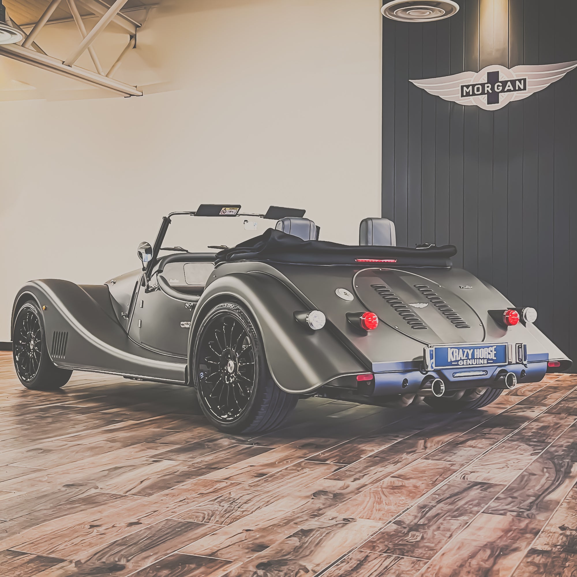 SOLD - Morgan Plus Six  - Hammerhead Grey