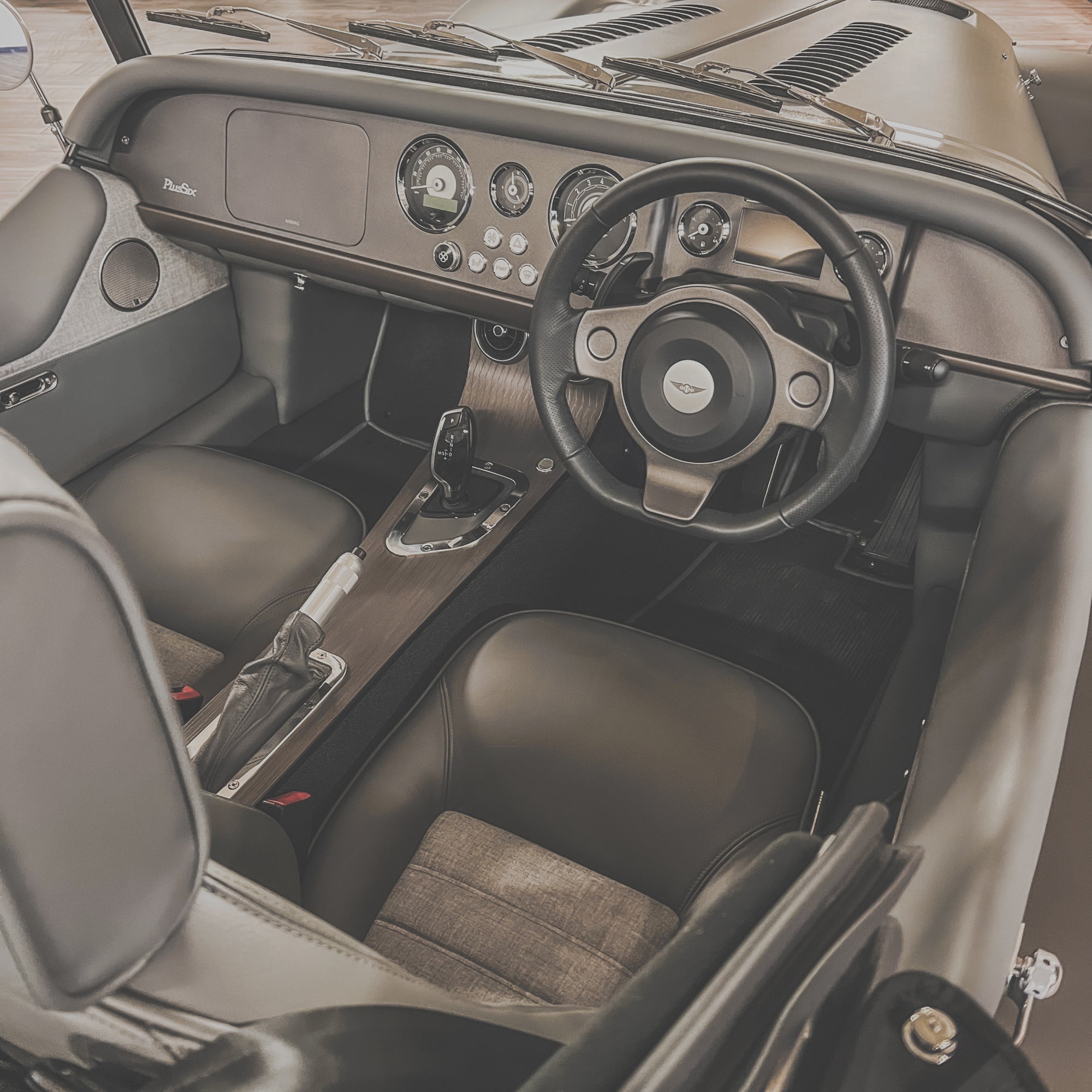 SOLD - Morgan Plus Six  - Hammerhead Grey