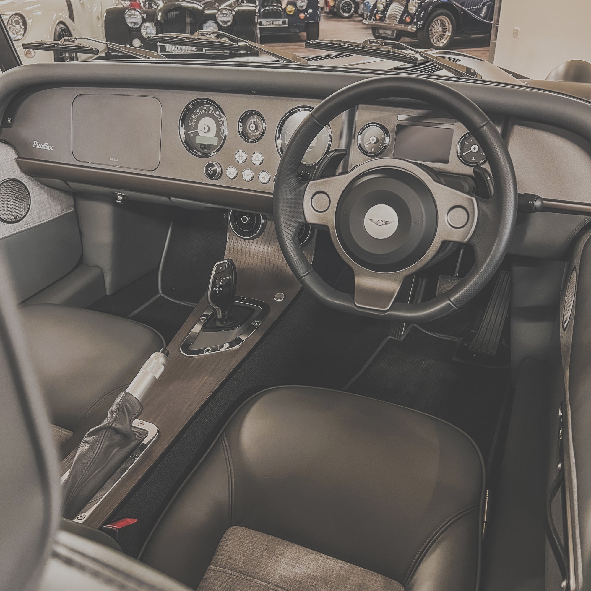 SOLD - Morgan Plus Six  - Hammerhead Grey