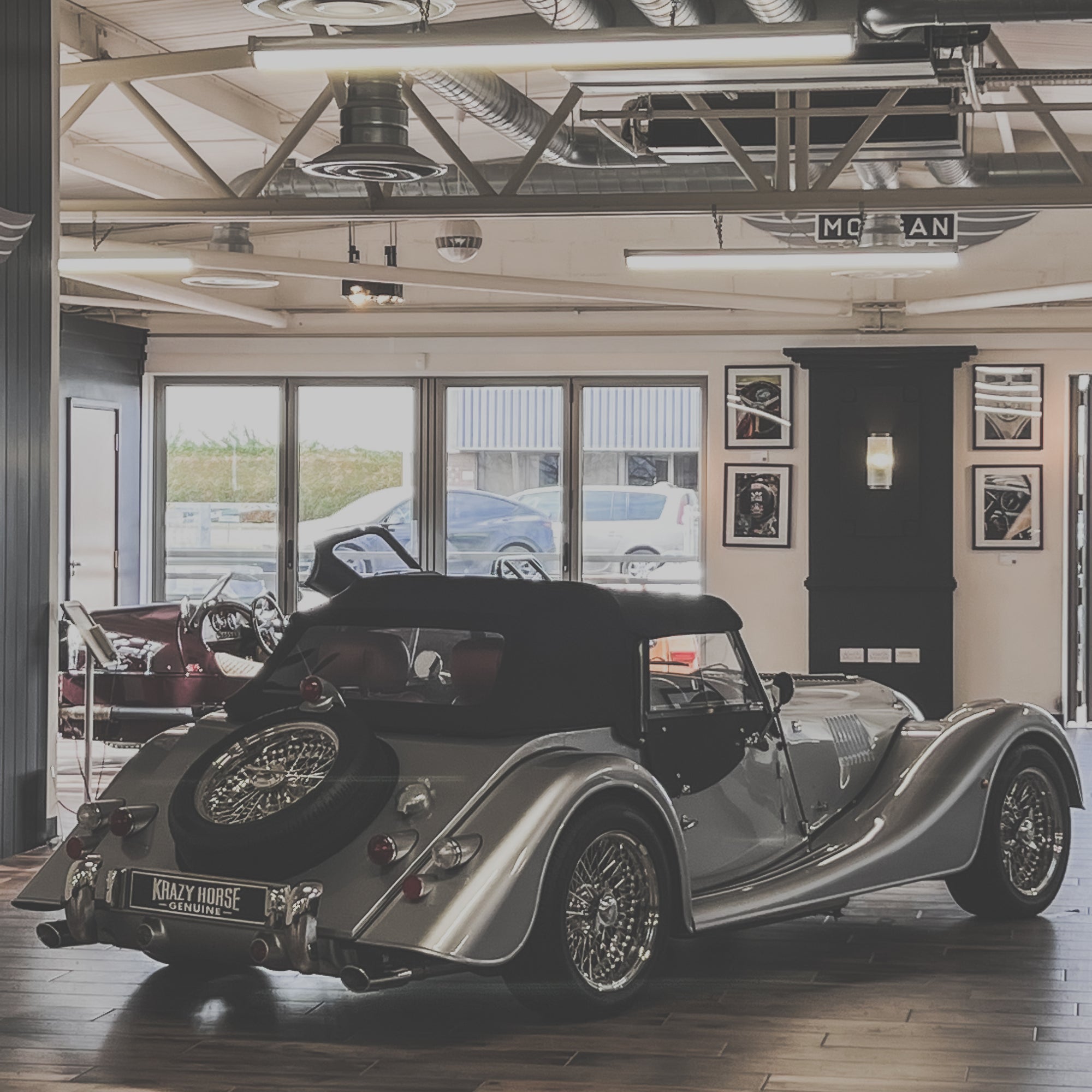 Morgan Roadster 3.7 V6 300 BHP - Porsche GT Silver