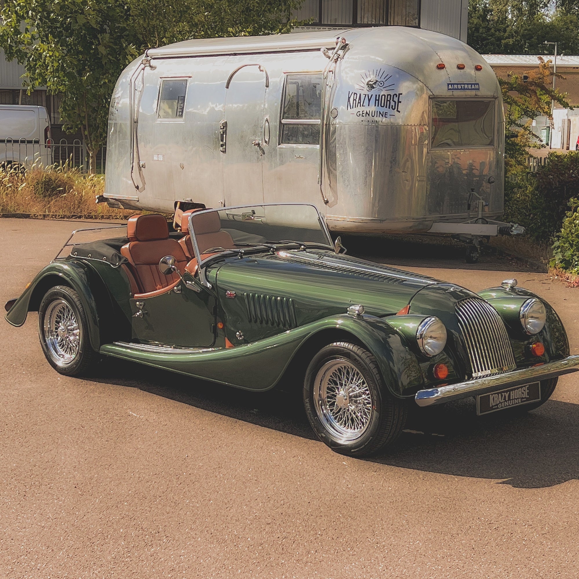 Morgan Plus 4 2.0 Twin Cam 16v Rover Ti - Porsche Oak Green