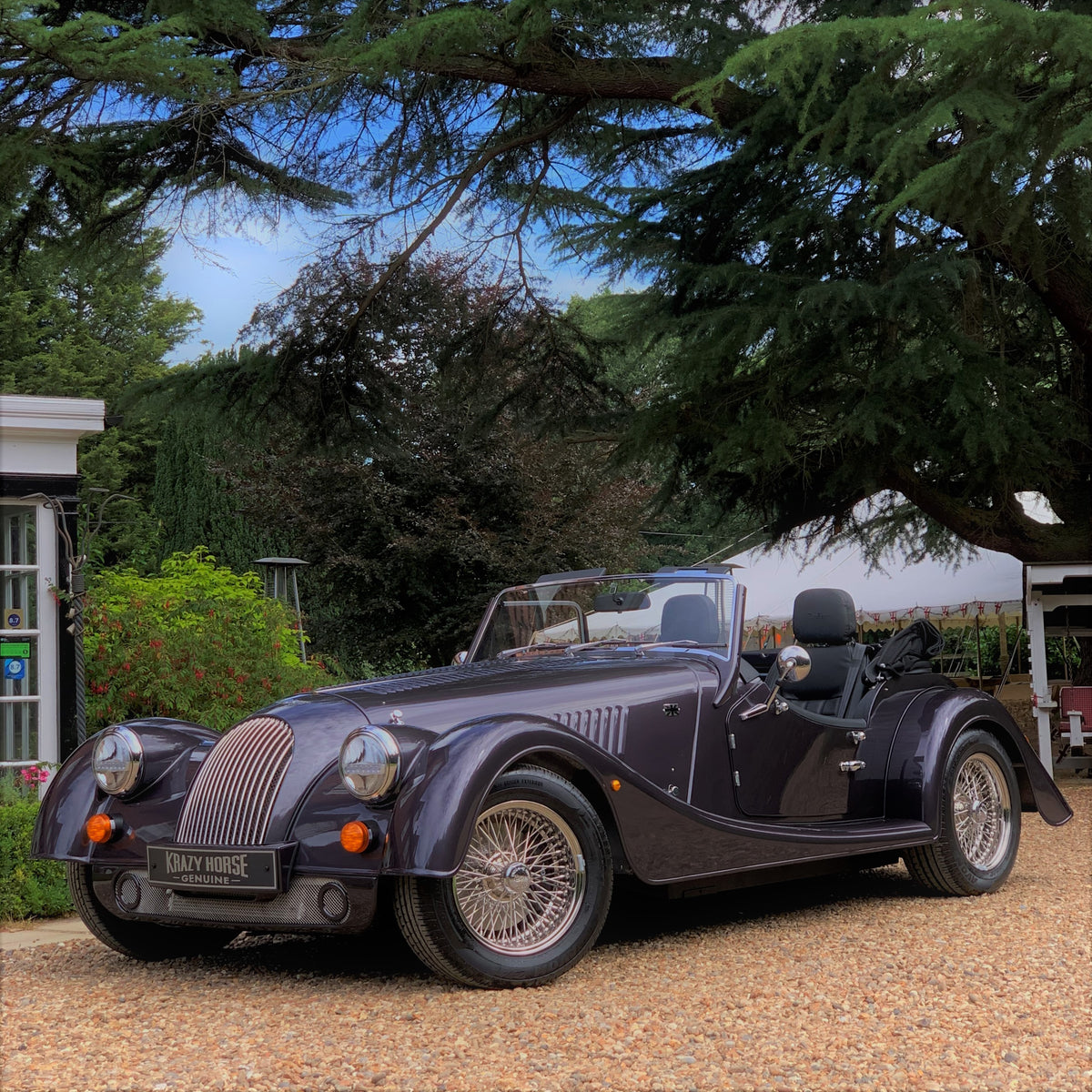 SOLD - Morgan Plus Four - Metallic Morgan Regal Grey